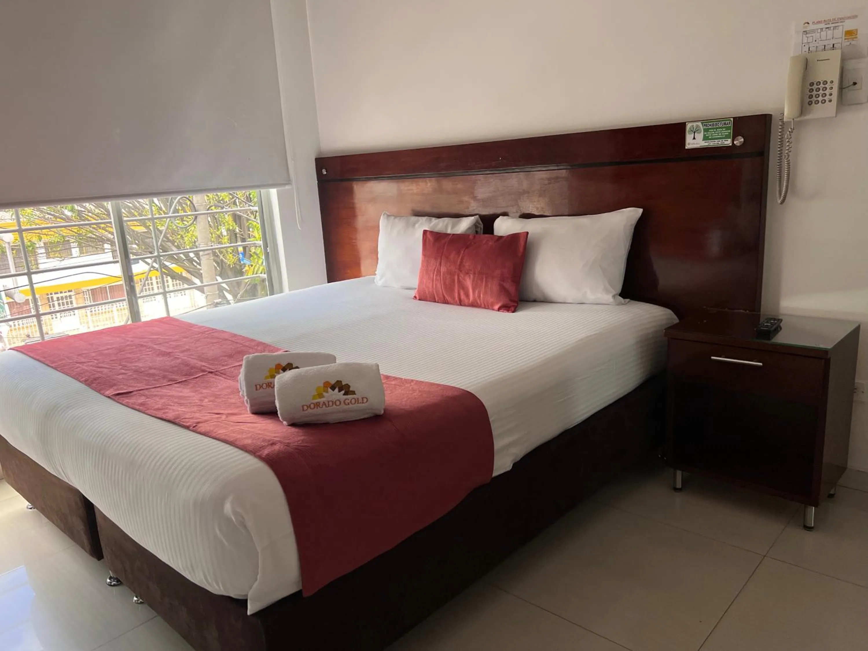 Bed in Hotel Dorado Gold