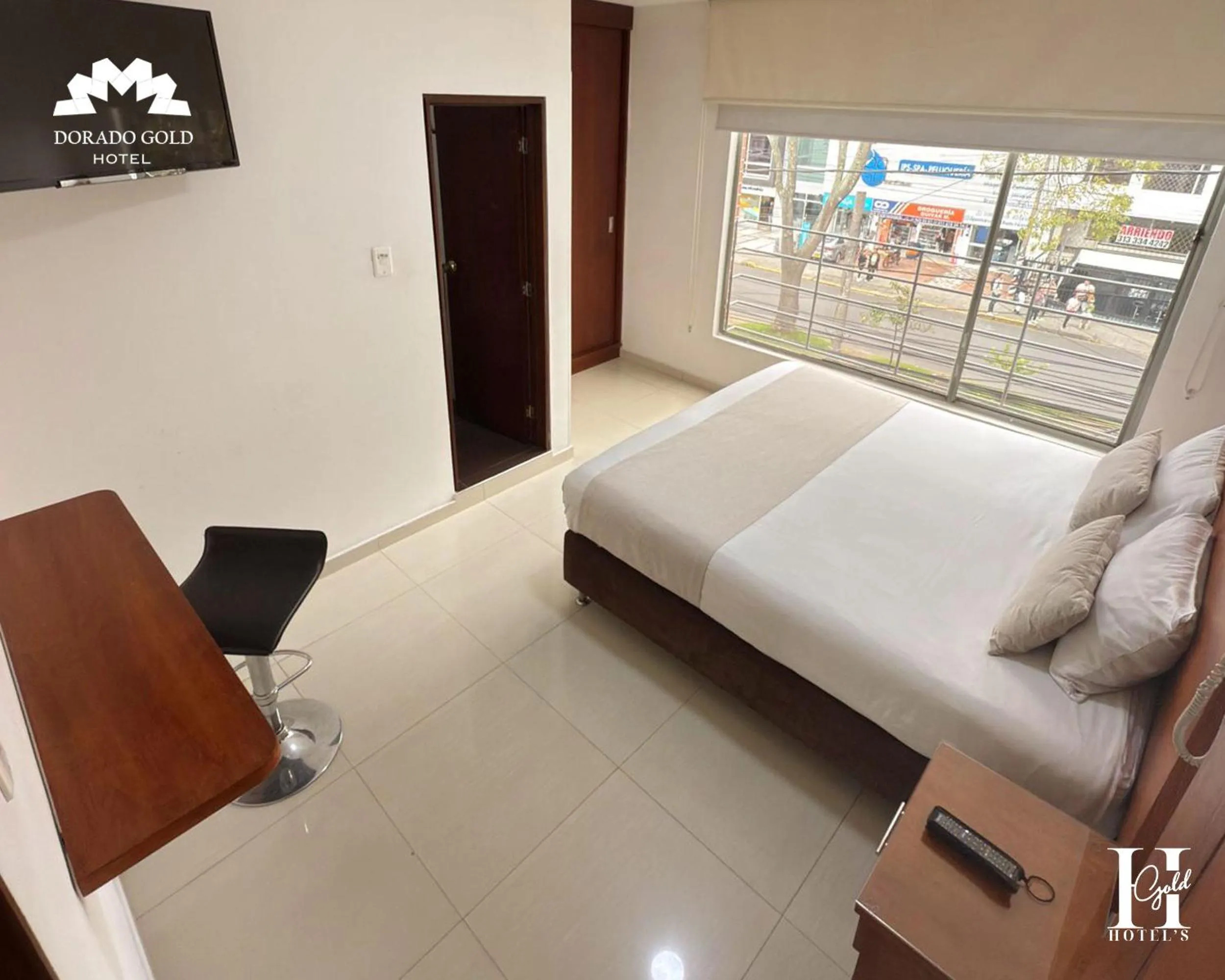 Bed in Hotel Dorado Gold