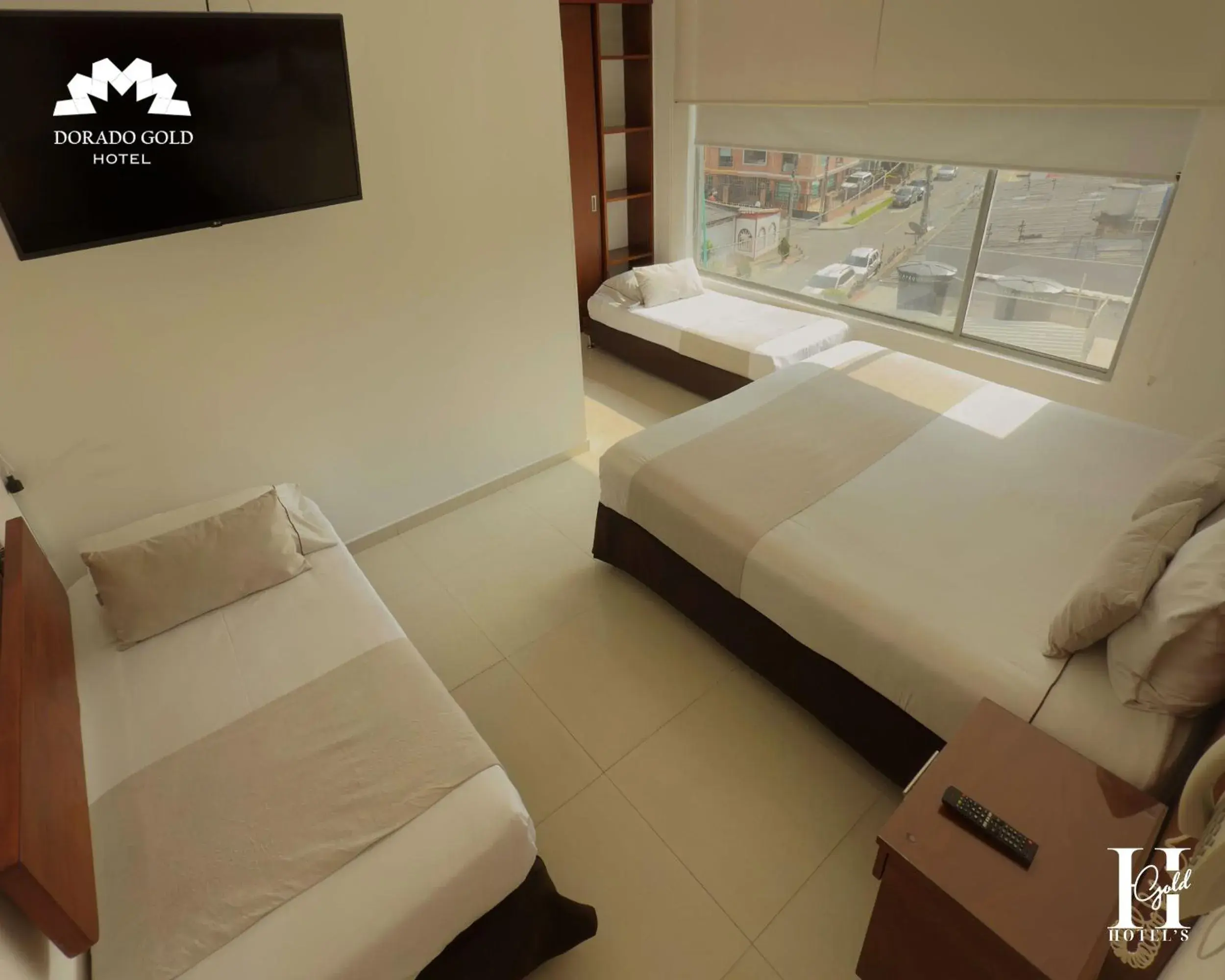 Bed in Hotel Dorado Gold Bed in Hotel Dorado Gold