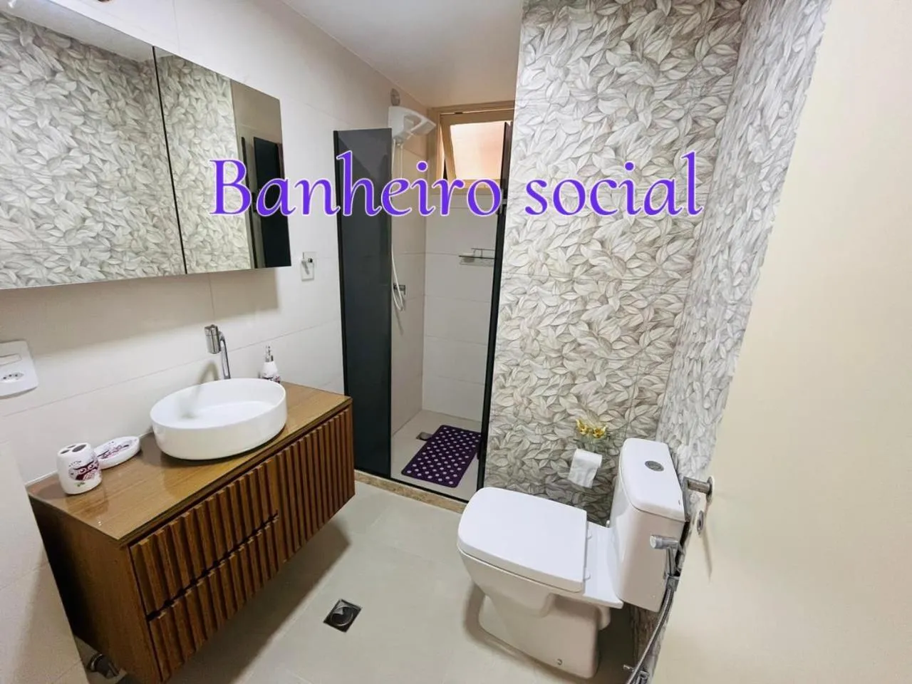 Bathroom in Apartamento Praia do Forte CF