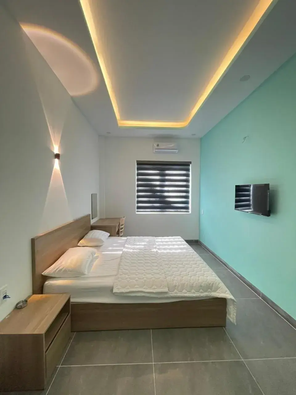 Bed in Ruby Motel Bà Rịa Bed in Ruby Motel Bà Rịa