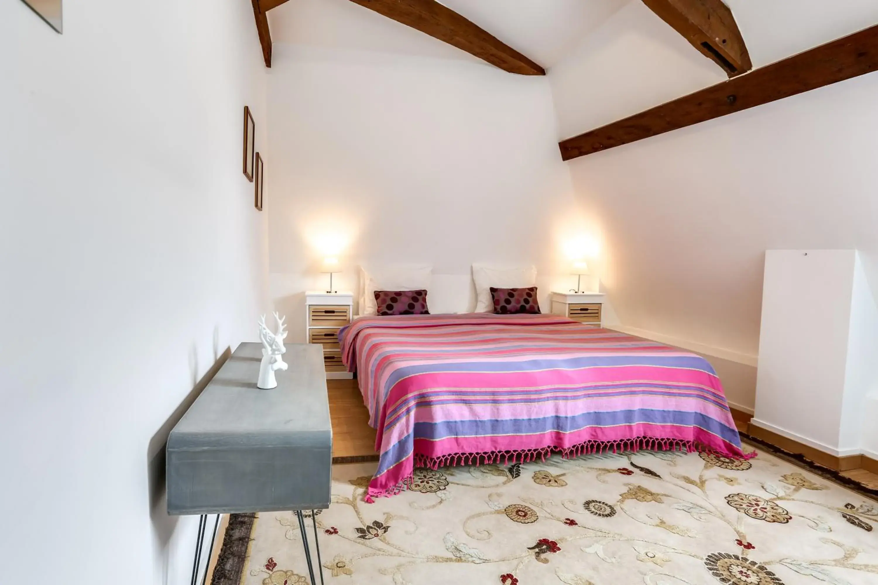 Bedroom, Bed in Château Turgot Gîtes Bedroom, Bed in Château Turgot Gîtes