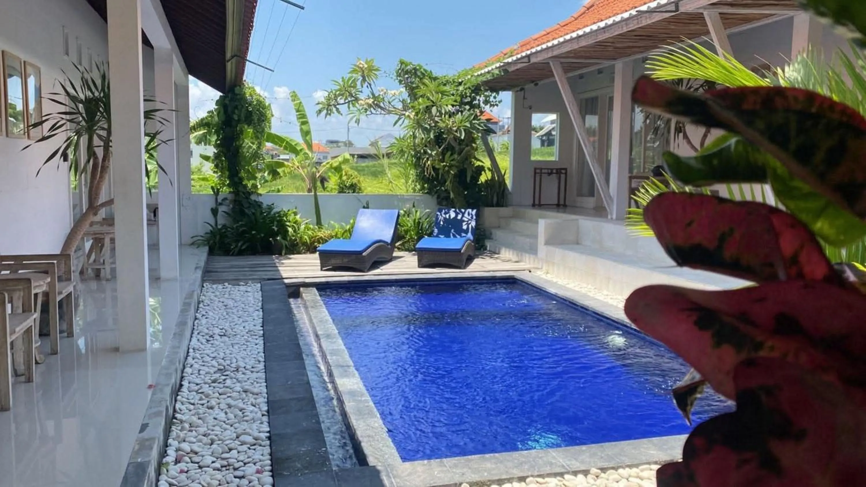 Swimming pool in Idyll House