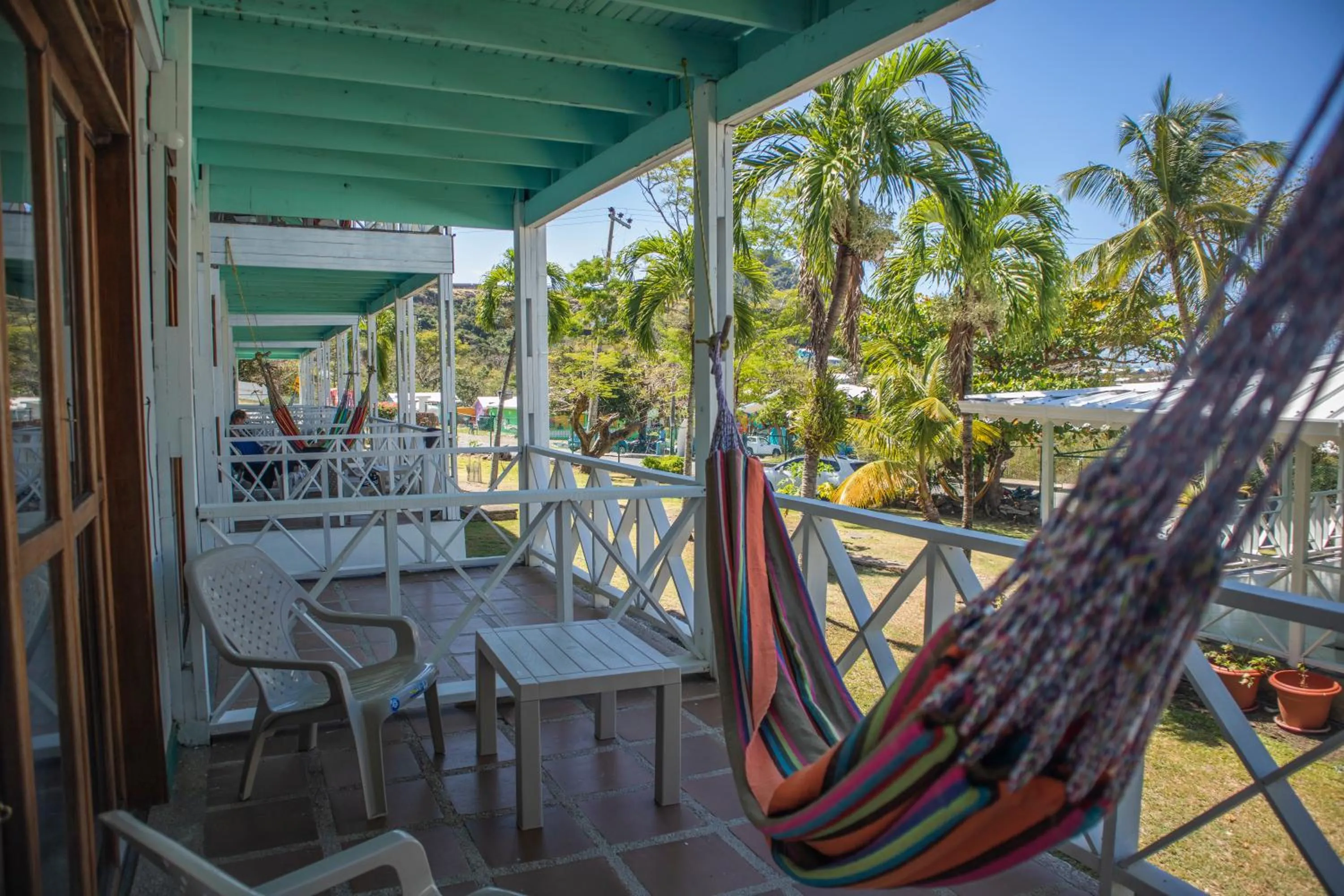 Patio in South West Bay Cabañas