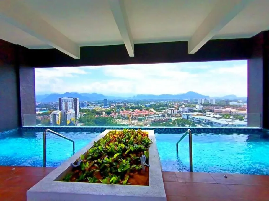 Swimming pool in The Horizon Ipoh Dual L13 by Grab A Stay