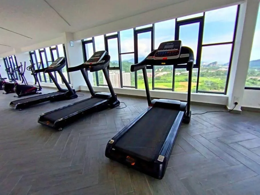 Fitness centre/facilities in The Horizon Ipoh Dual L13 by Grab A Stay