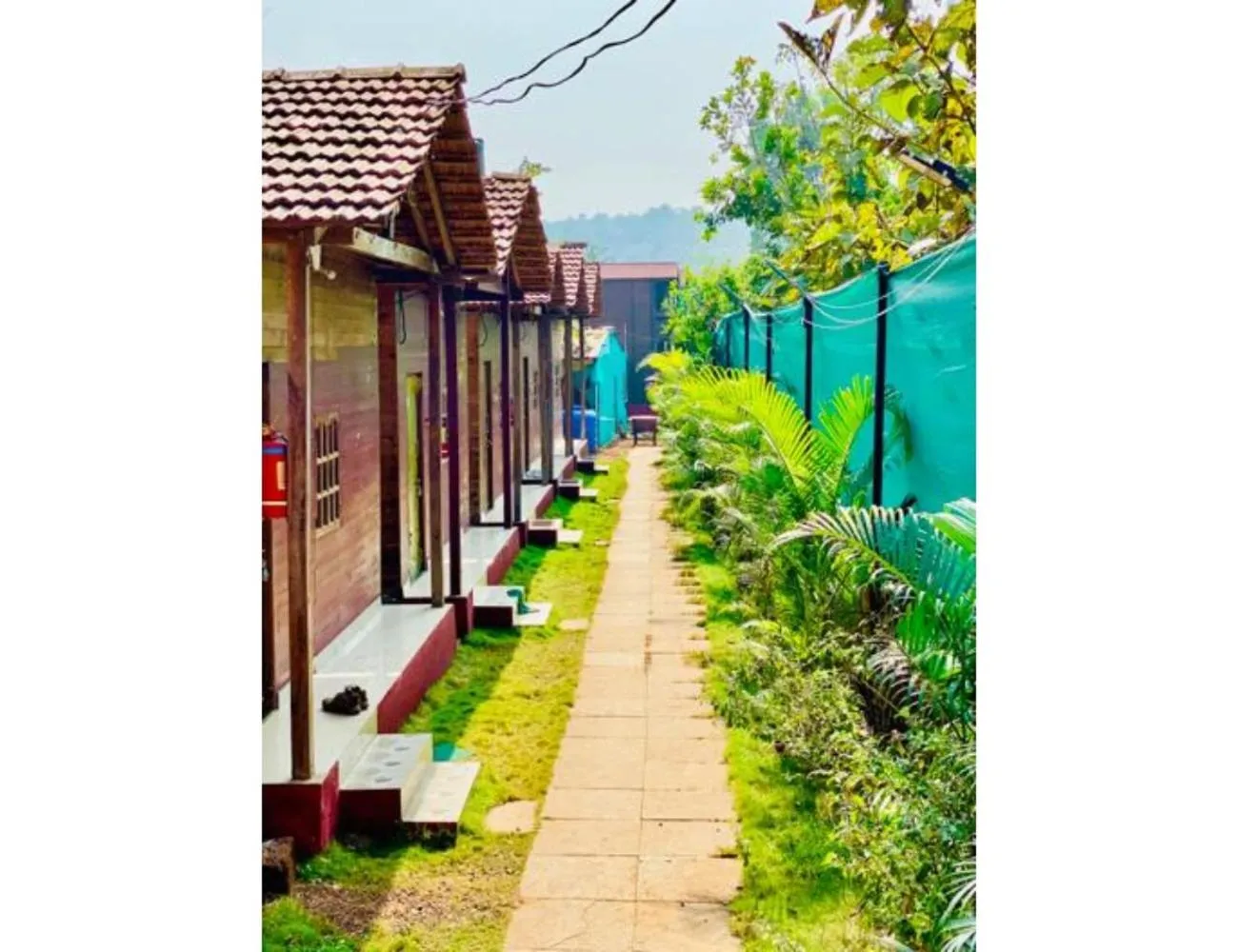 Property building in Mermaid Resort, Arambol, Goa