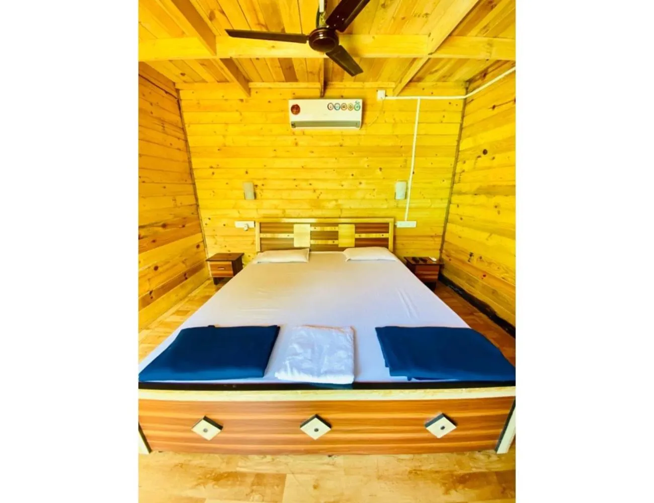 Bed in Mermaid Resort, Arambol, Goa