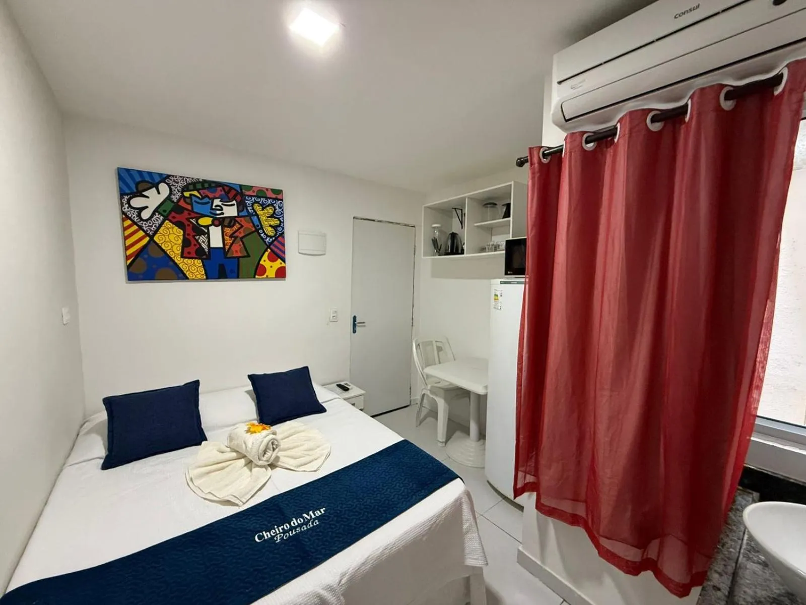 Bedroom, Bed in Pousada Cheiro do Mar