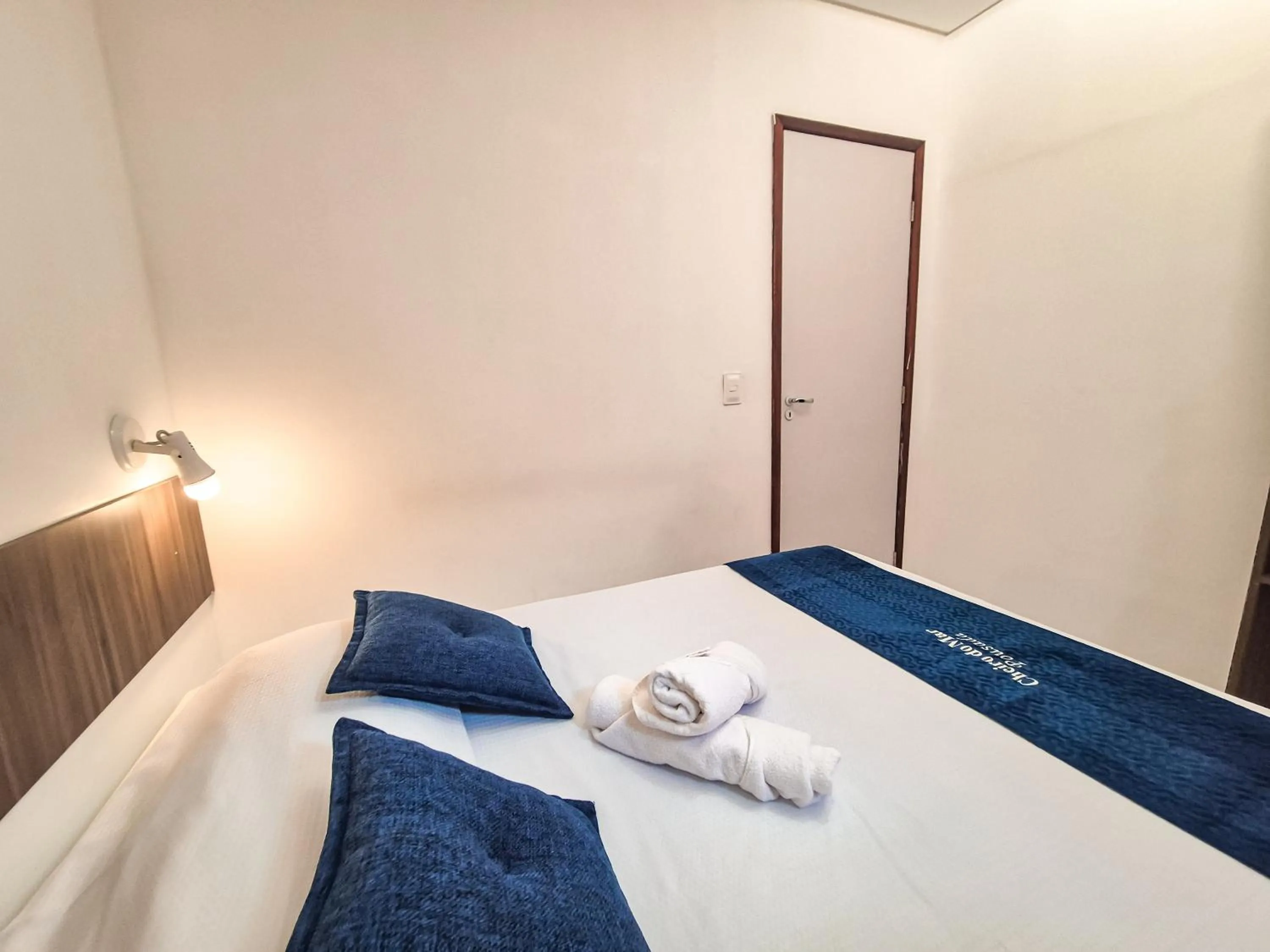 Bed in Pousada Cheiro do Mar