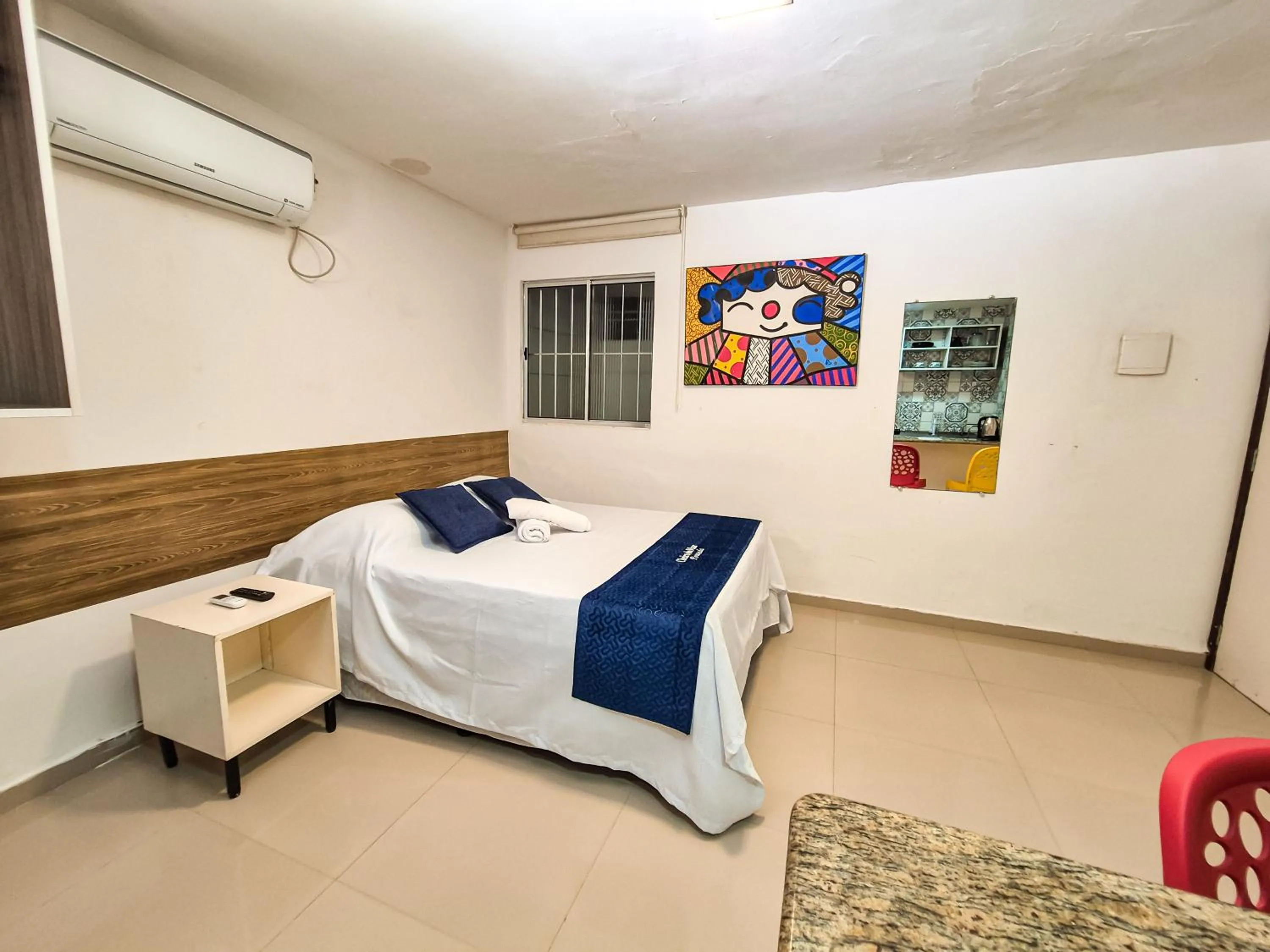 Bed in Pousada Cheiro do Mar