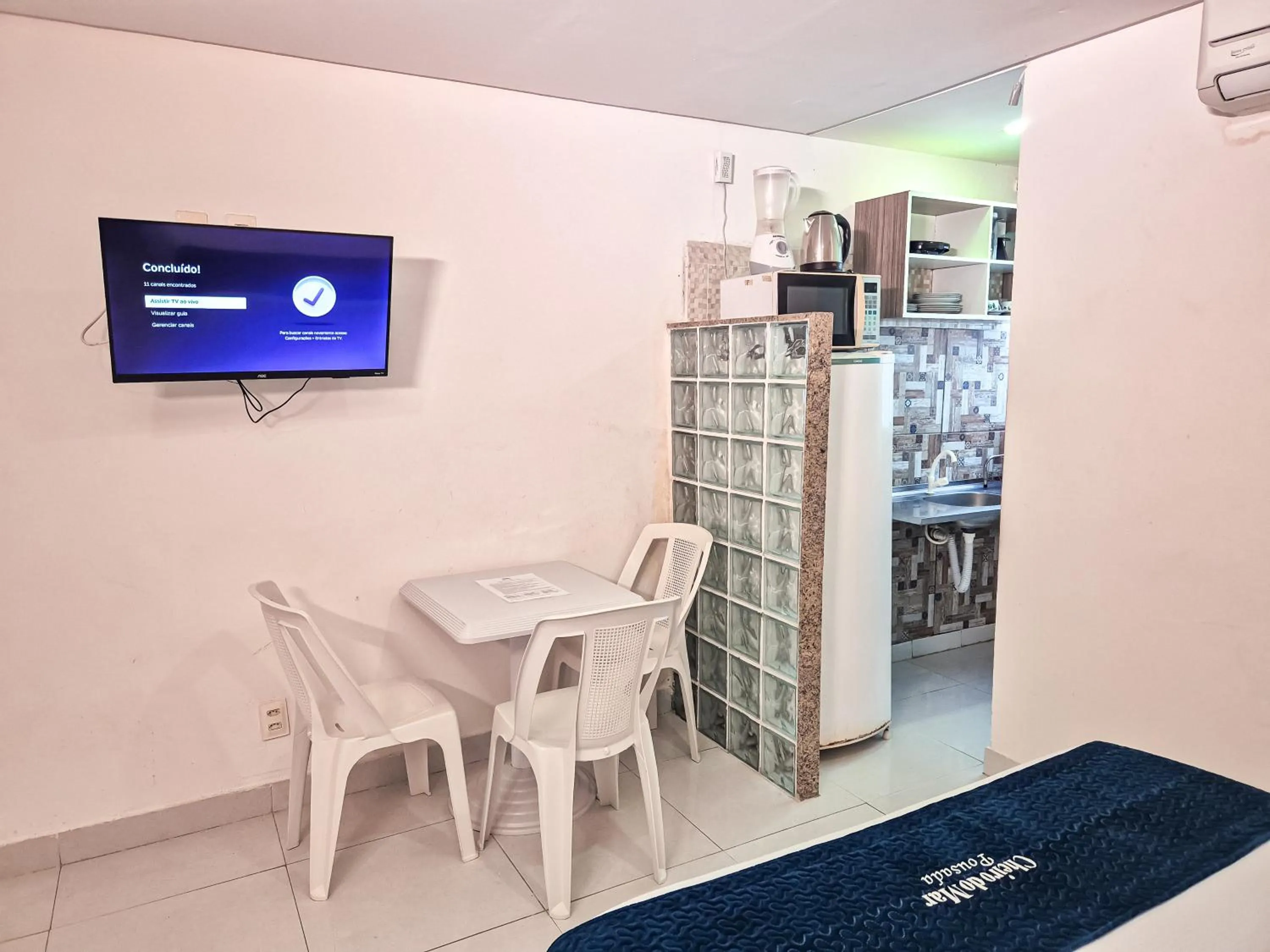 Bed in Pousada Cheiro do Mar