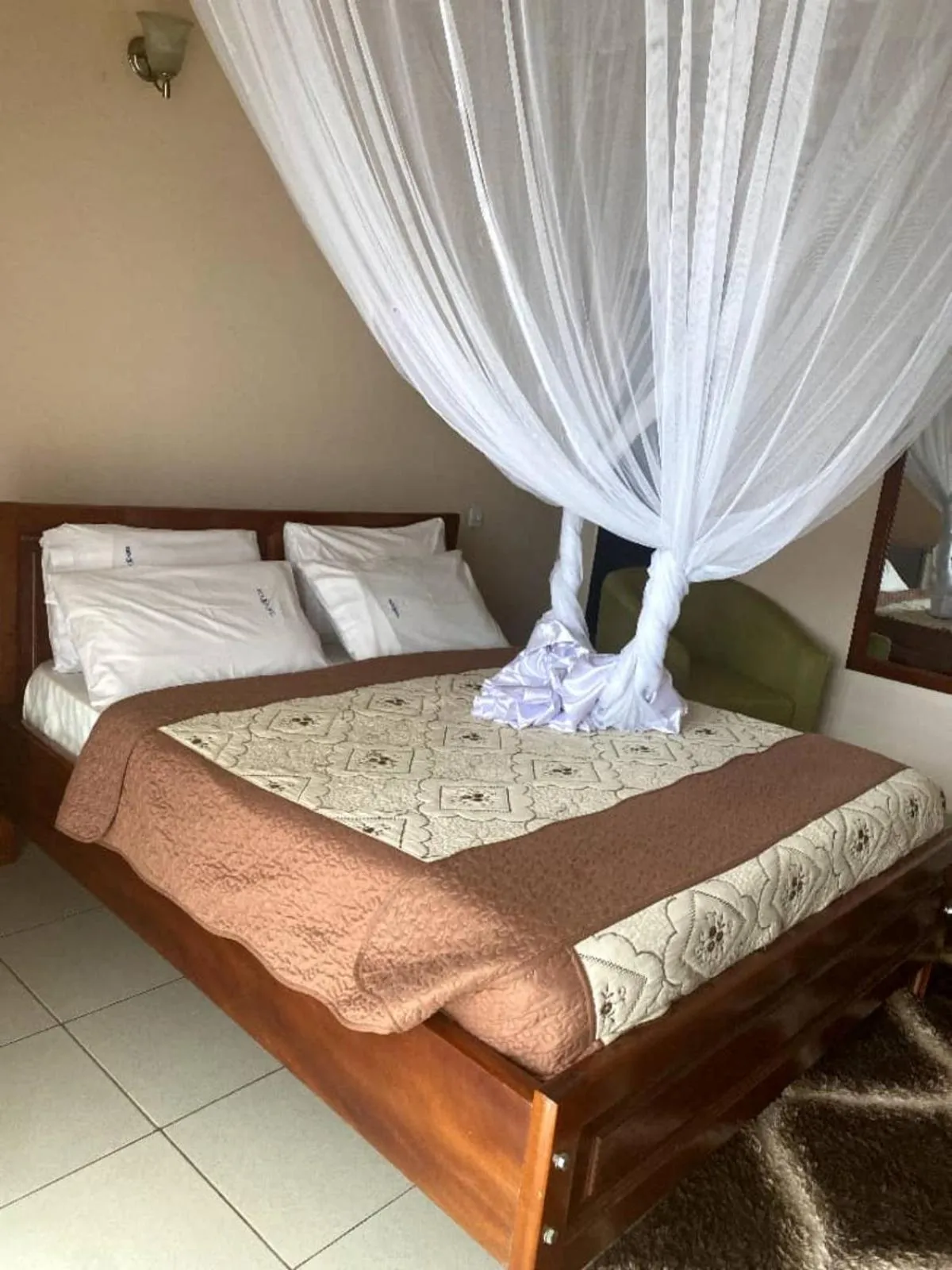 Bed in The Tick Hotel