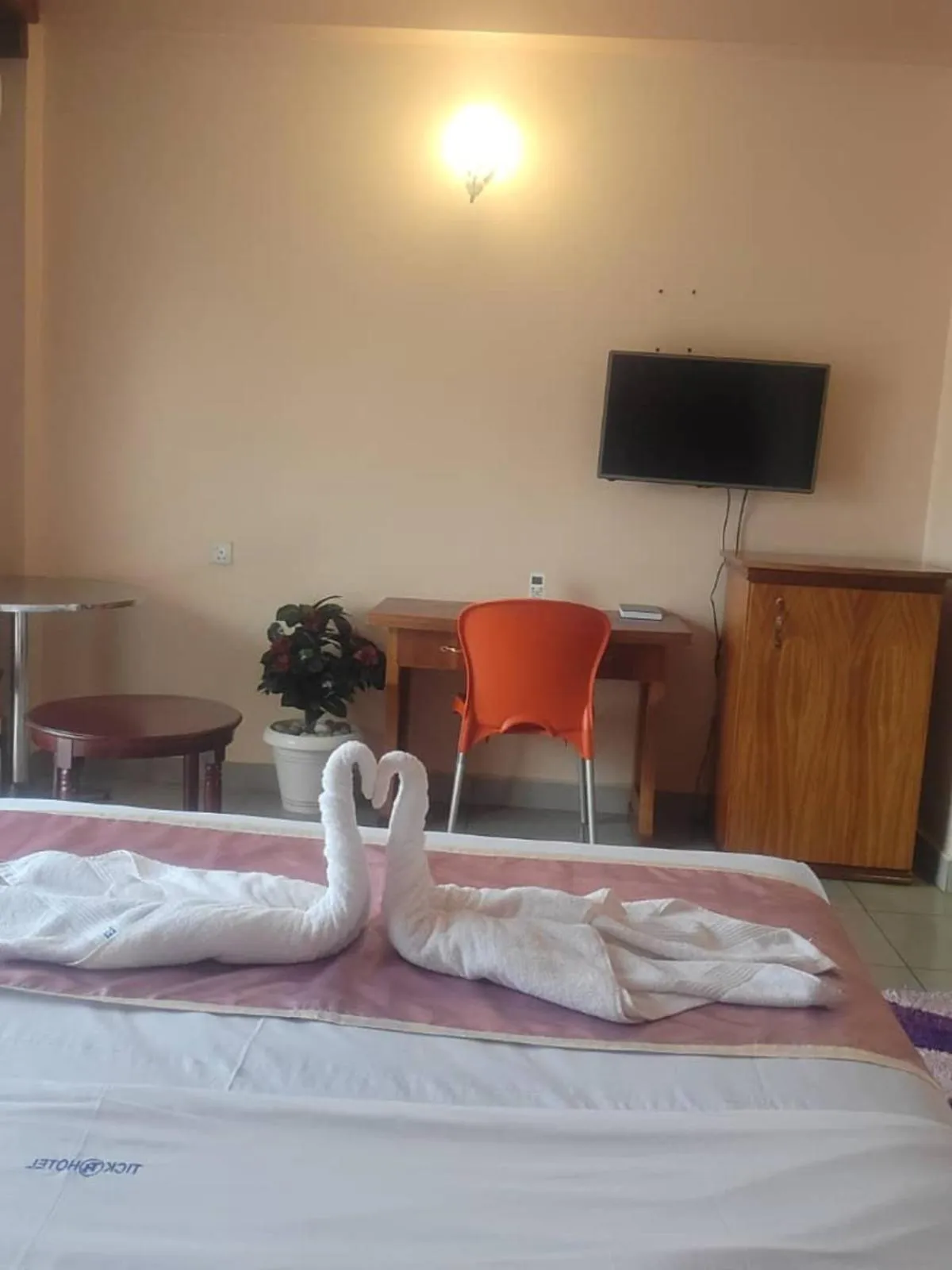 Bed in The Tick Hotel