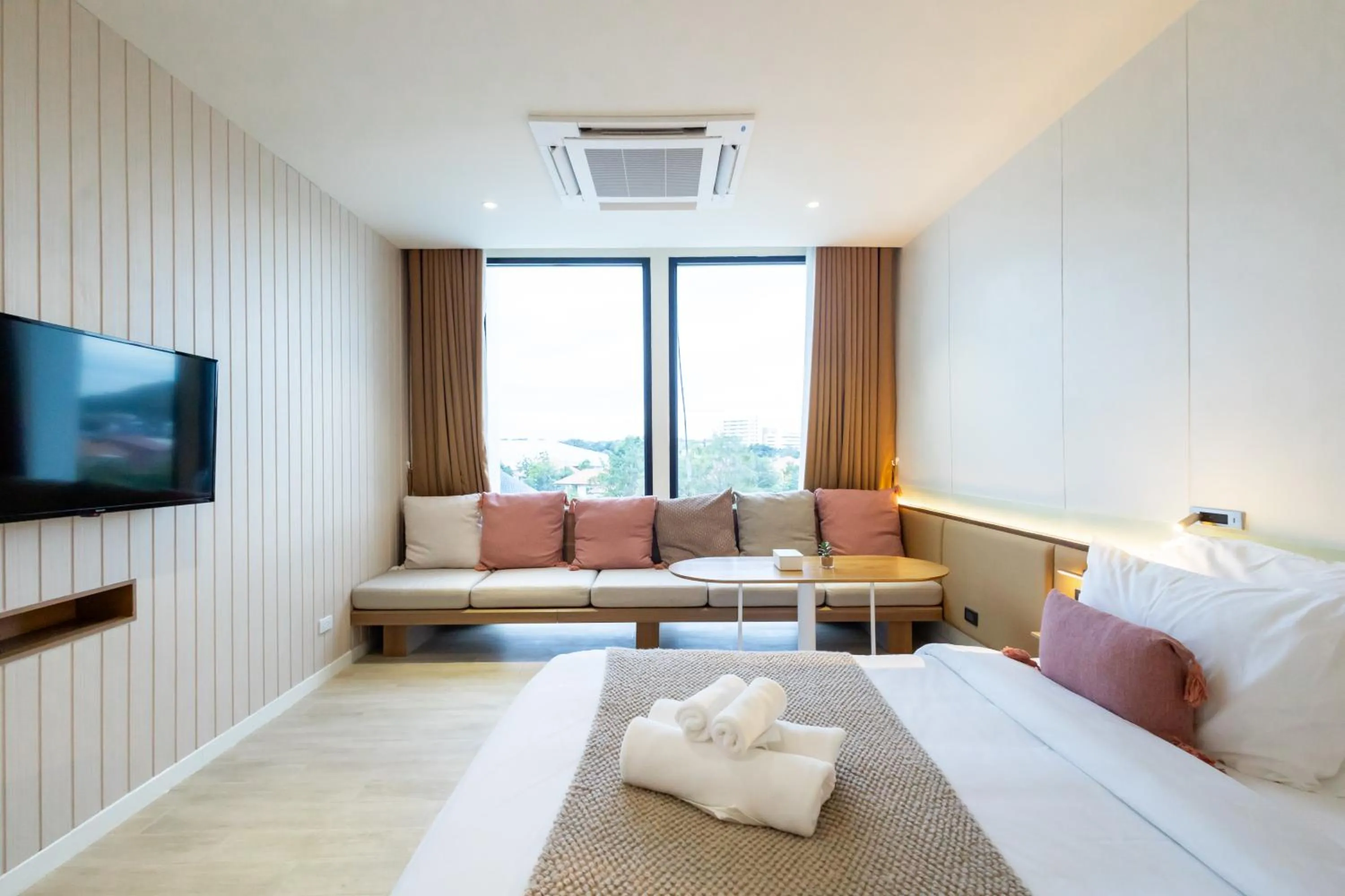 Bed in GOOD Nakhonsawan Hotel