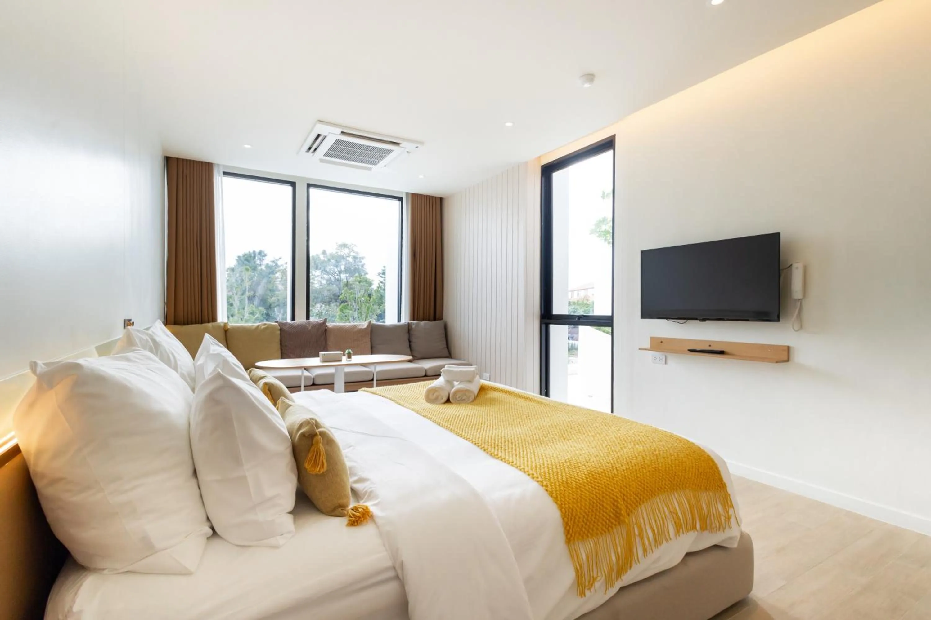 Bed in GOOD Nakhonsawan Hotel