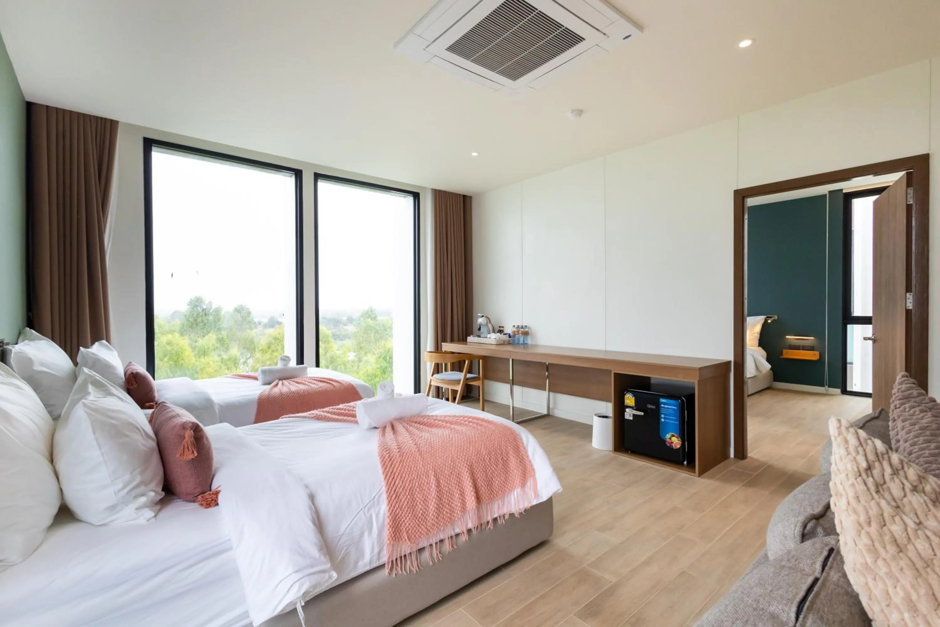 Photo of the whole room, Bed in GOOD Nakhonsawan Hotel