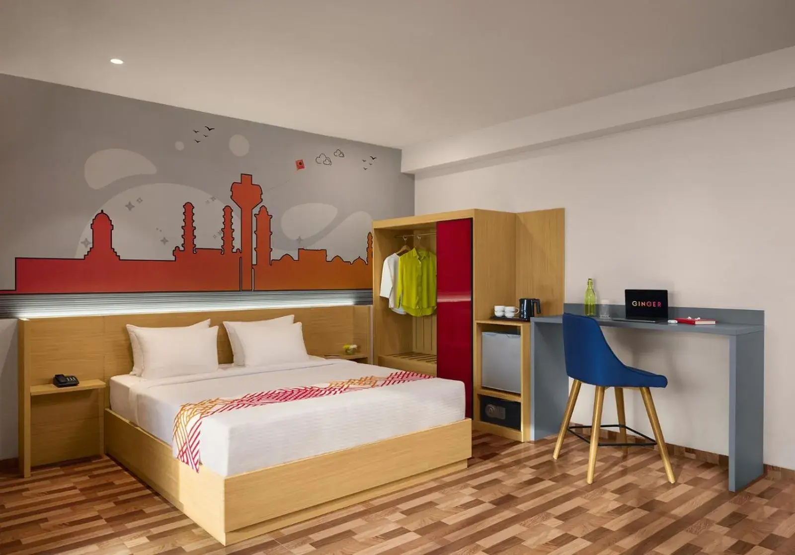 Bed in Ginger Ahmedabad Changodar Bed in Ginger Ahmedabad Changodar