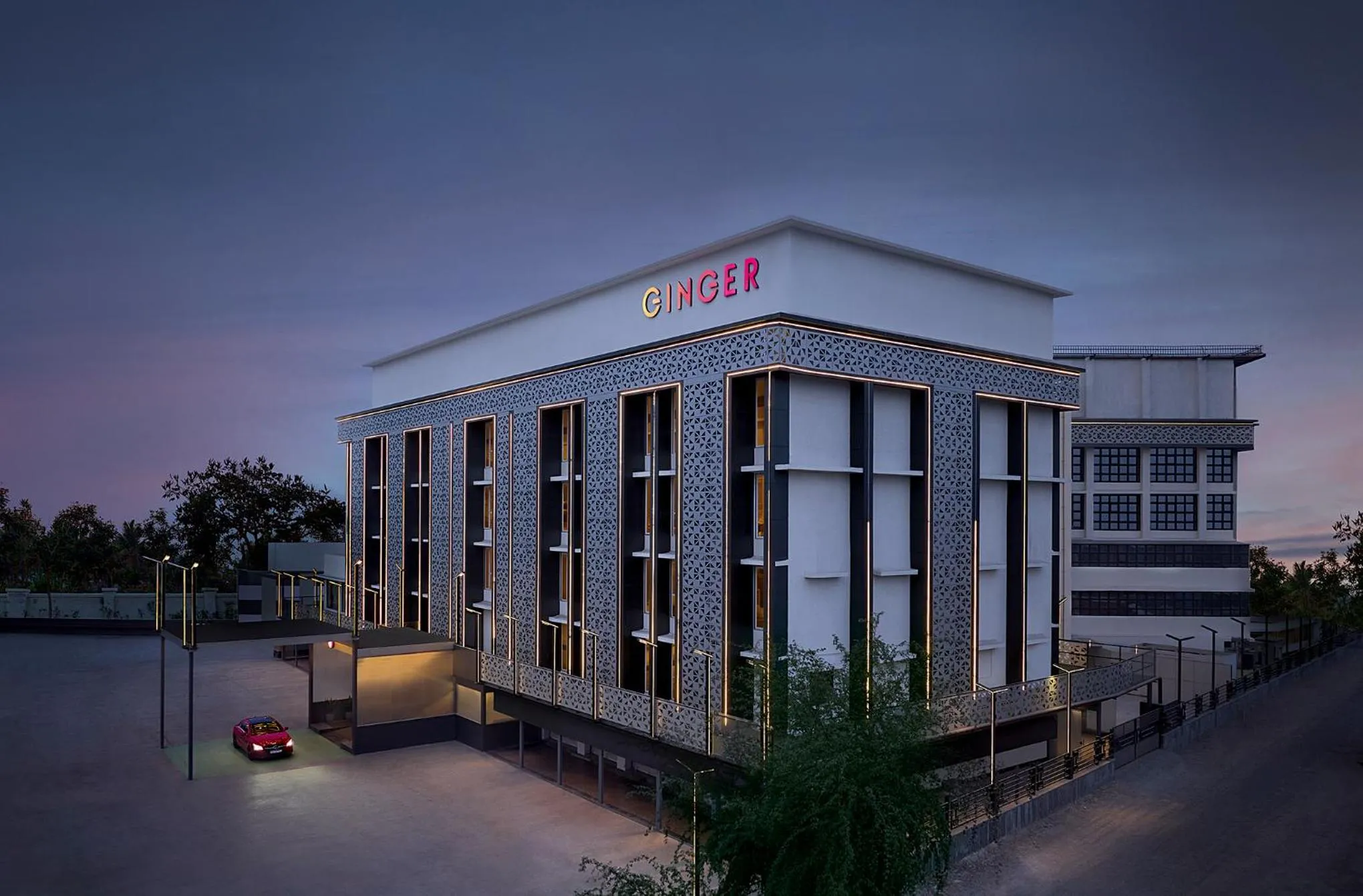 Property building in Ginger Ahmedabad Changodar