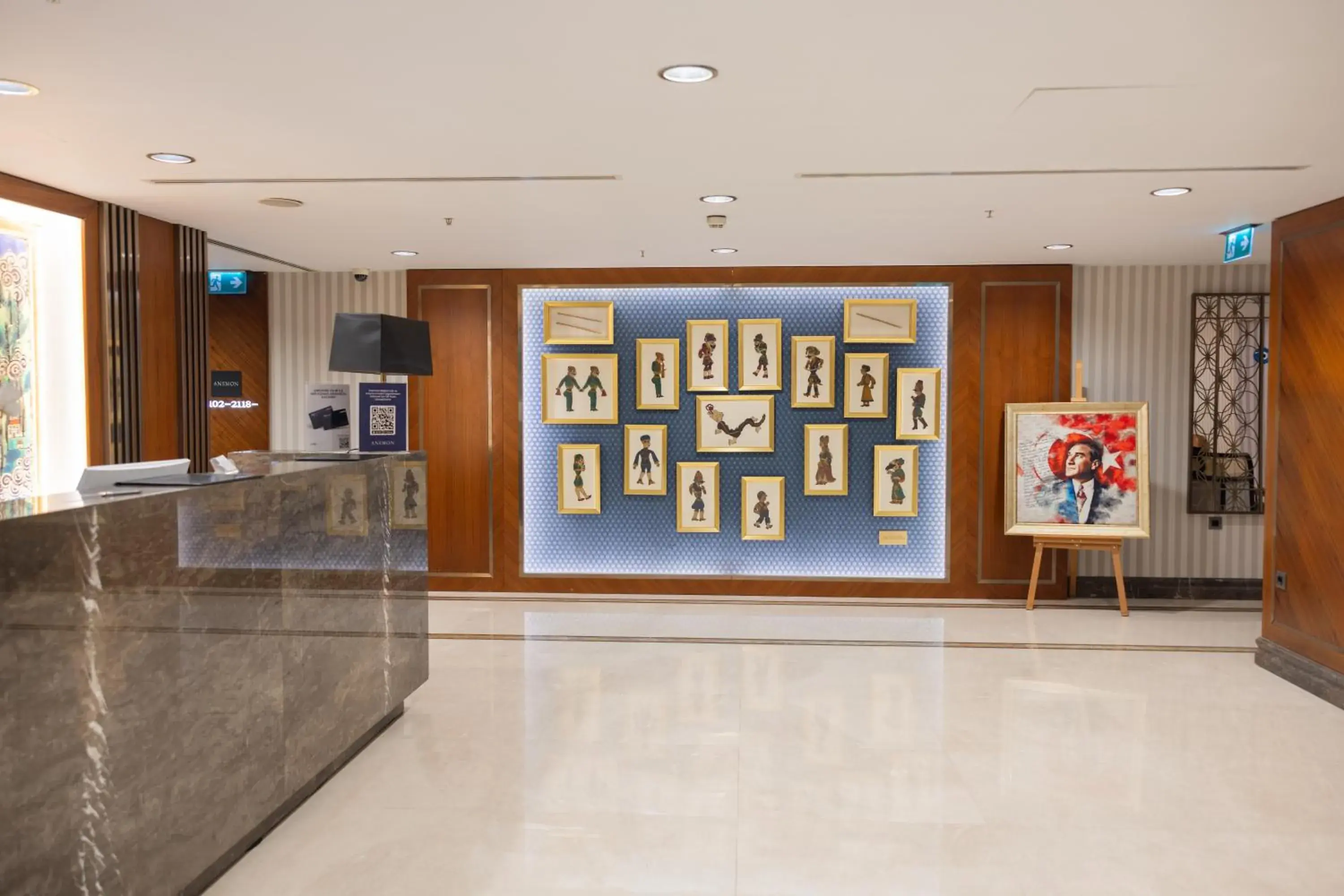Lobby or reception in Anemon Bursa Otel Lobby or reception in Anemon Bursa Otel