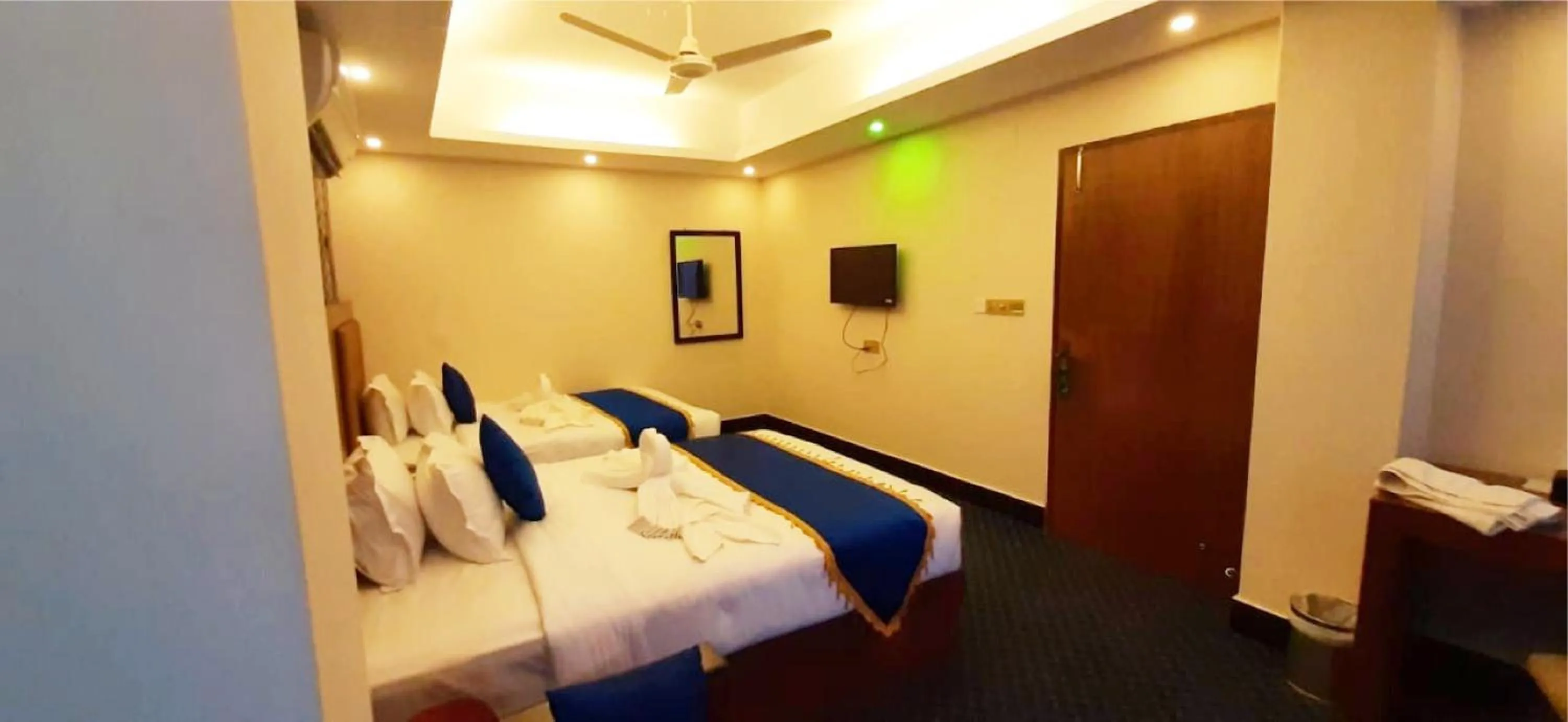 Bed in New Hotel Grand View