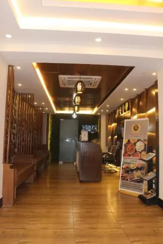 Lobby or reception in New Hotel Grand View