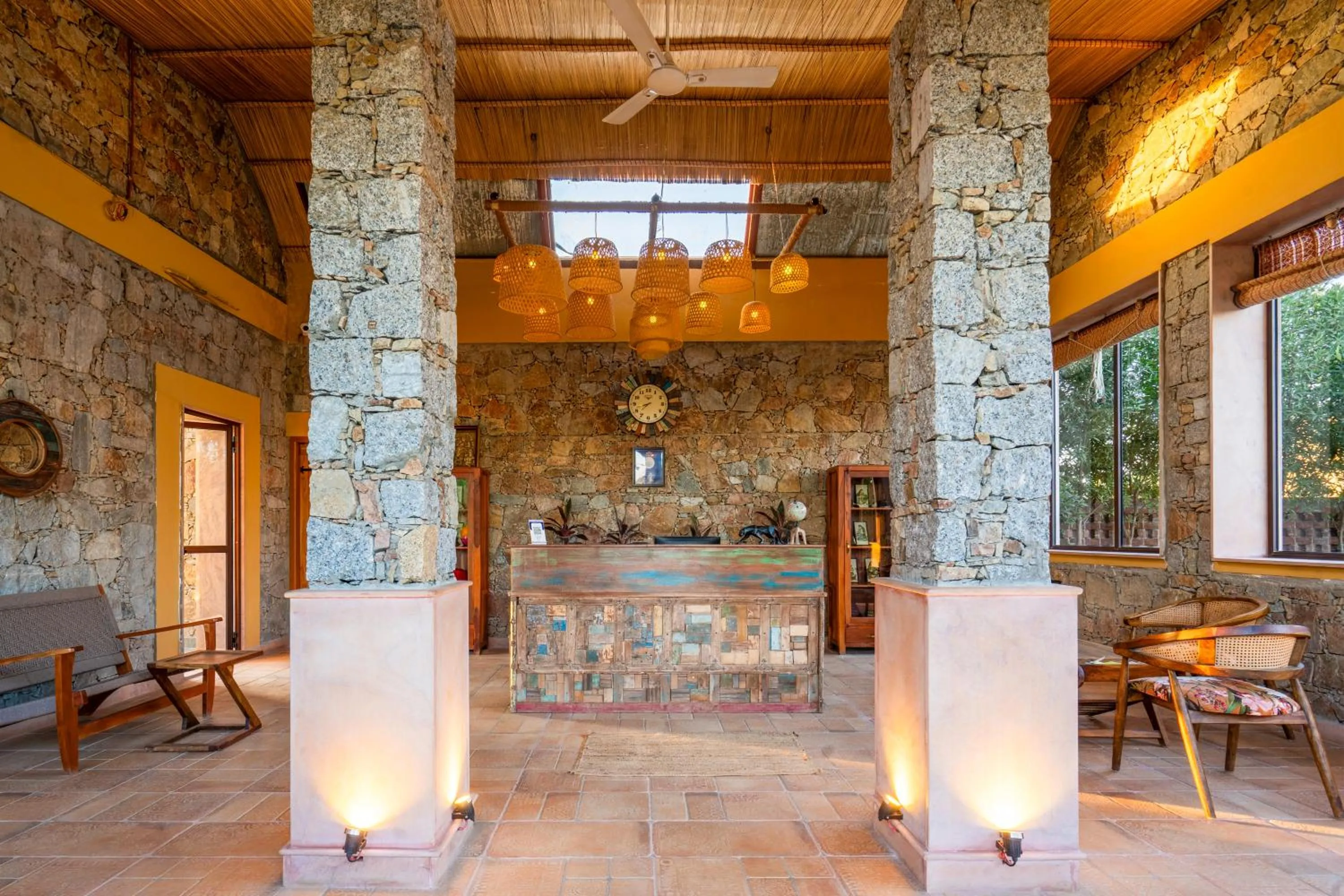 Lobby or reception in KURJA Jawai