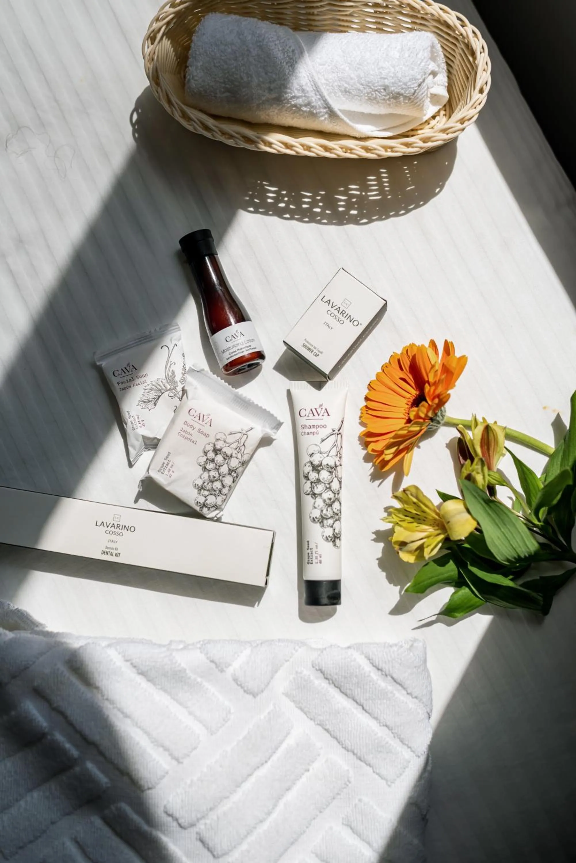 Shower in Vela's Condos Ocean Front