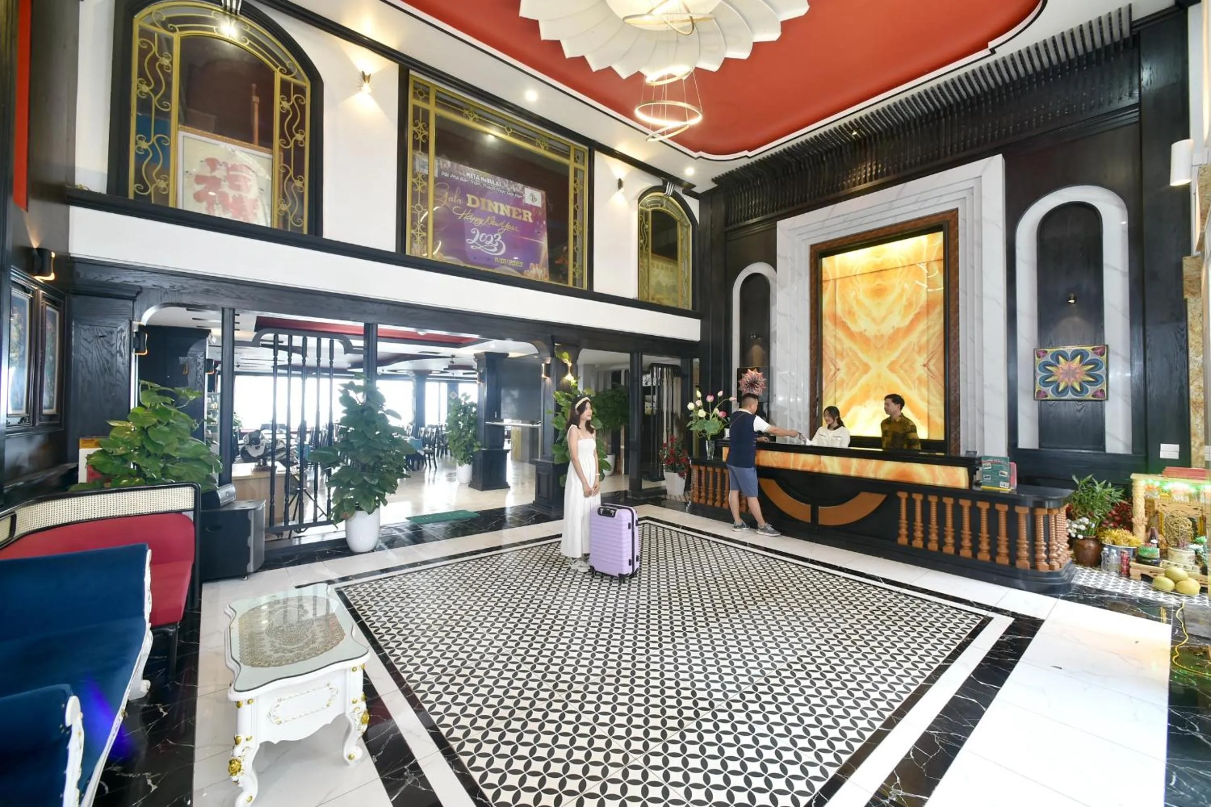 Lobby or reception in Sapa Nature View Hotel