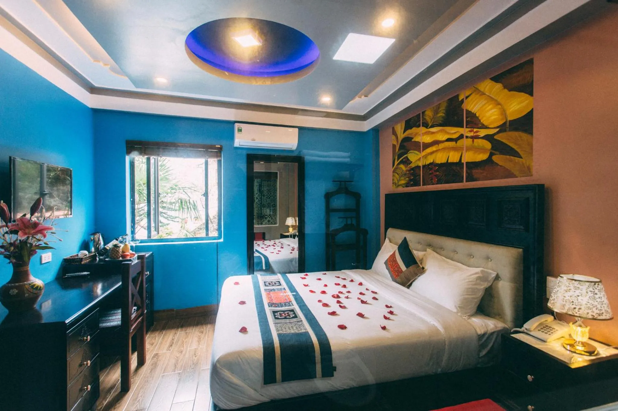 Bed in Sapa Nature View Hotel