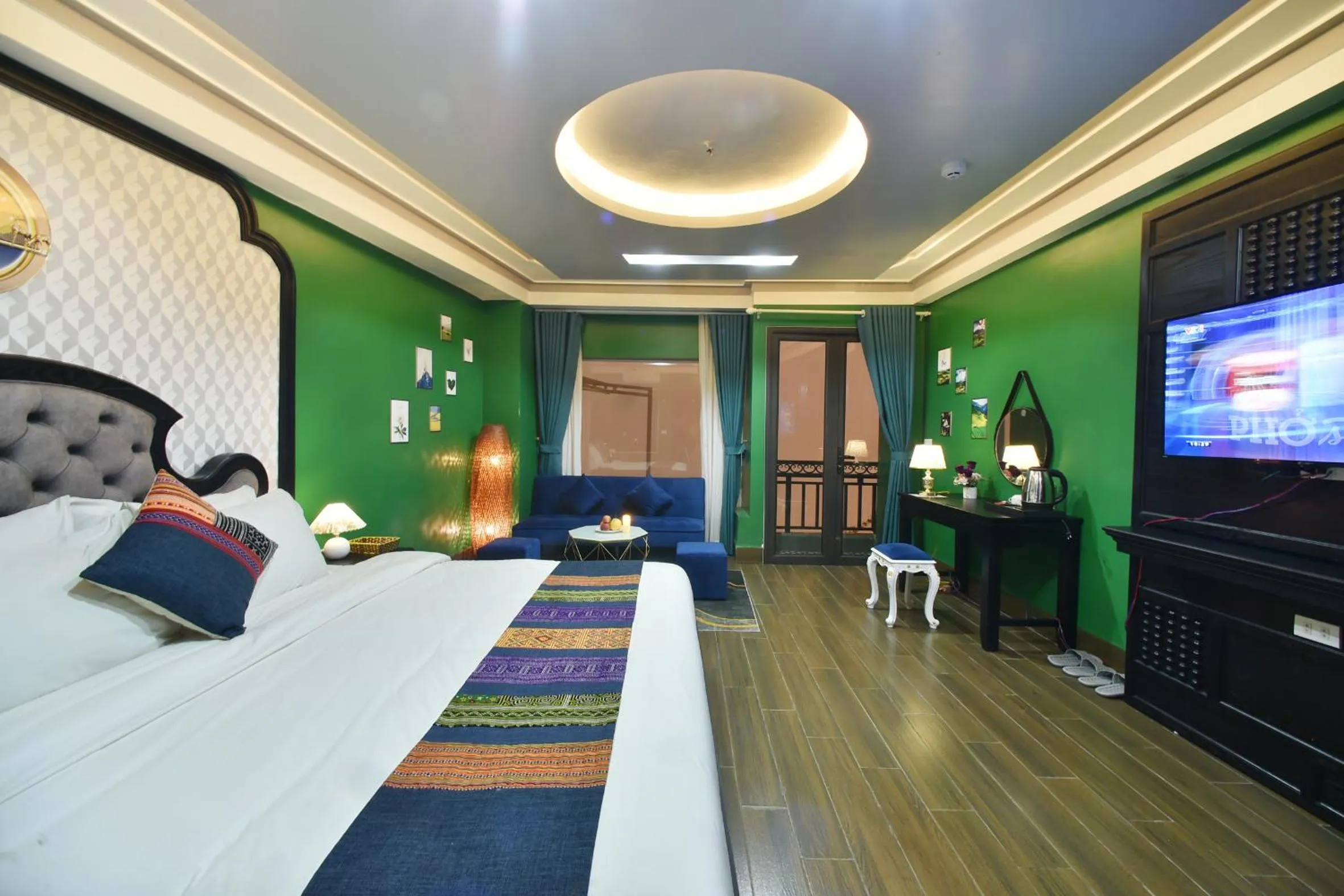 Bed in Sapa Nature View Hotel