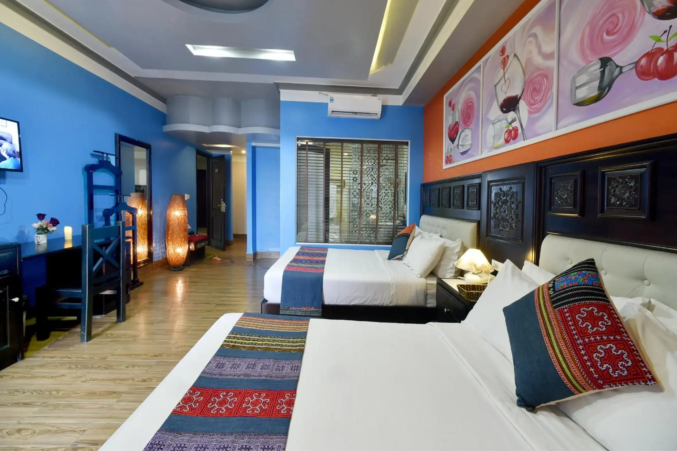 Bed in Sapa Nature View Hotel Bed in Sapa Nature View Hotel