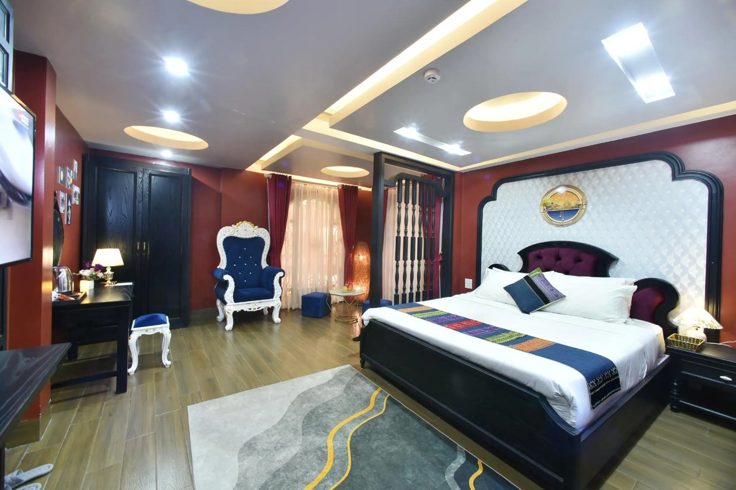 Bed in Sapa Nature View Hotel