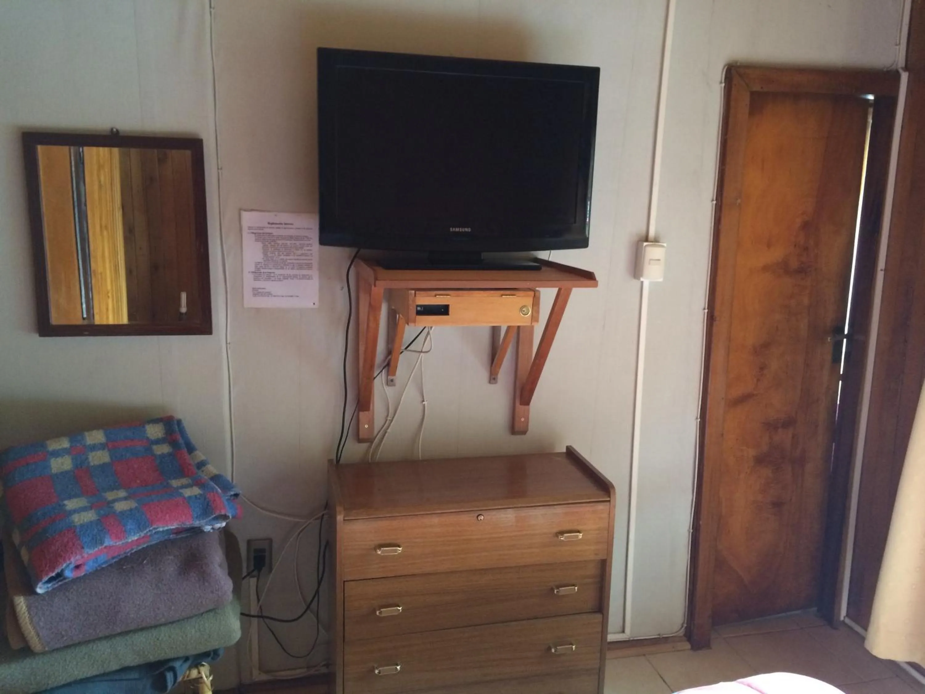 Bed in Cabañas Los Castaños