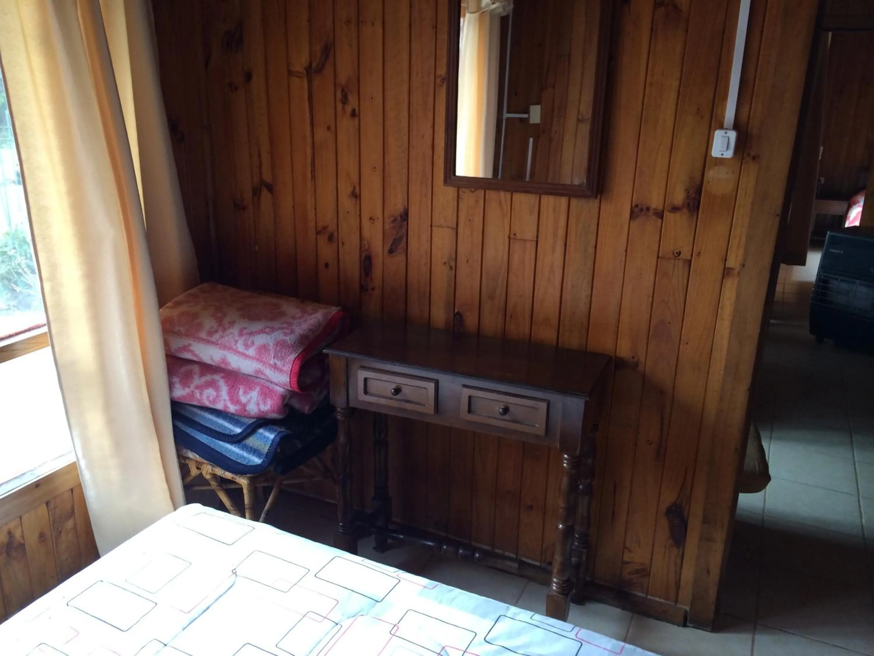 Bed in Cabañas Los Castaños