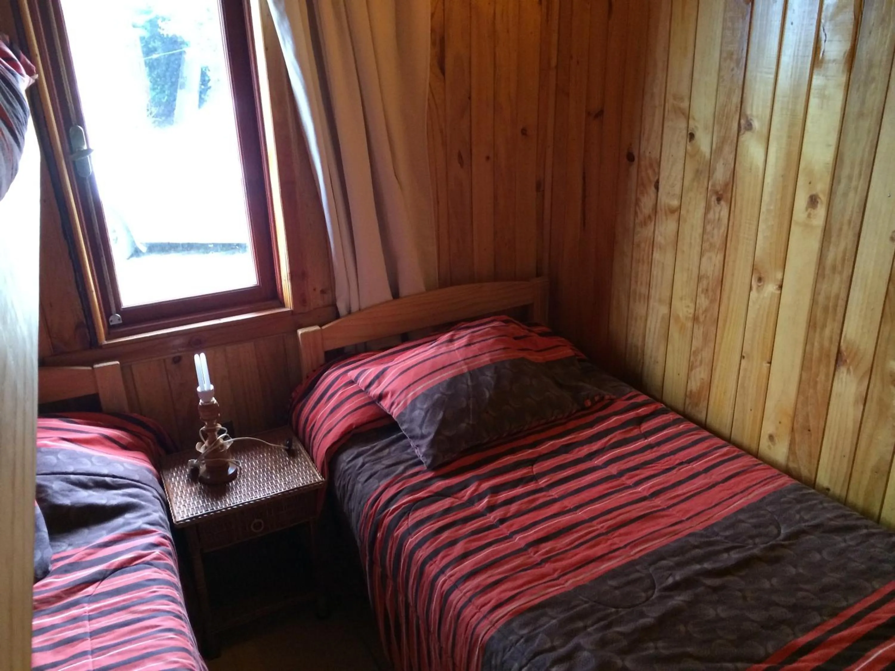 Bed in Cabañas Los Castaños