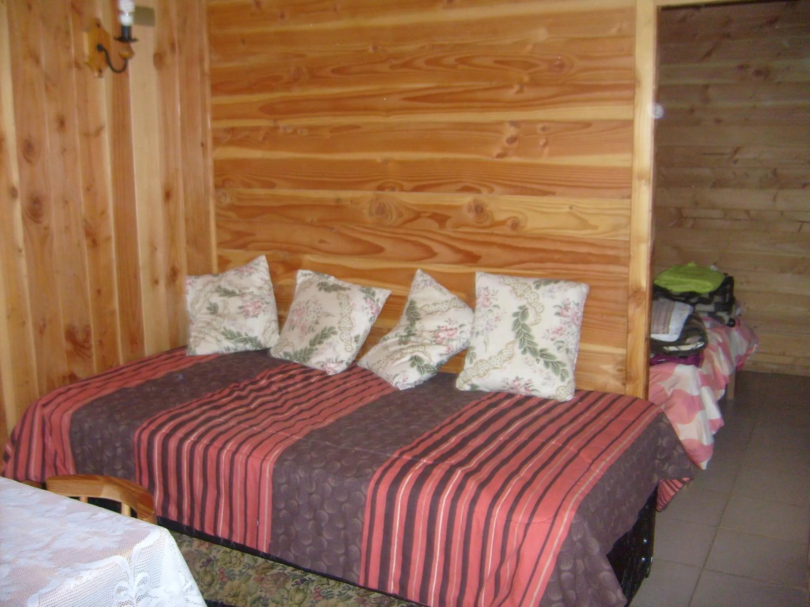 Bed in Cabañas Los Castaños