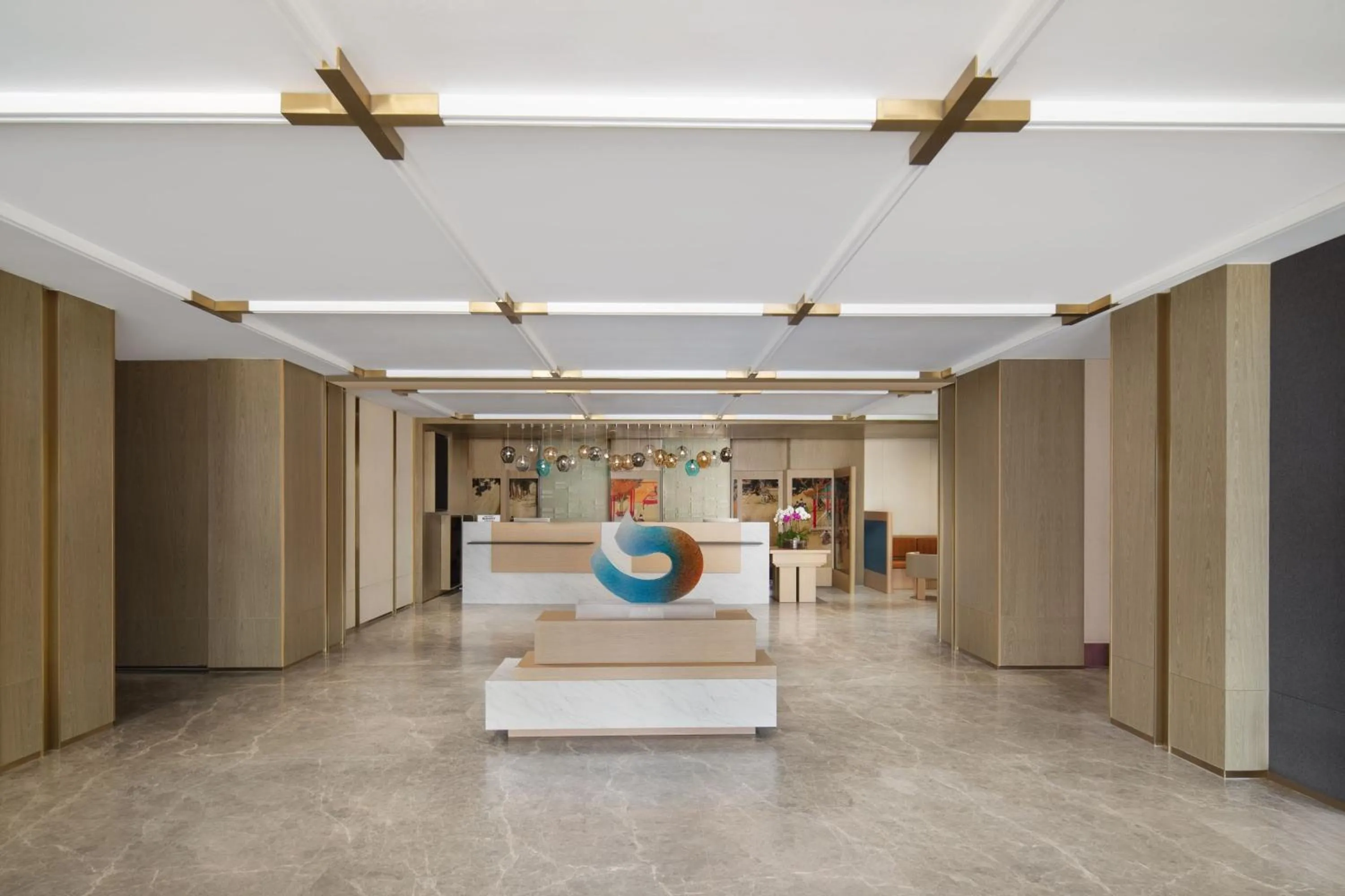 Lobby or reception in Fairfield by Marriott Beijing Olympic Sports Center