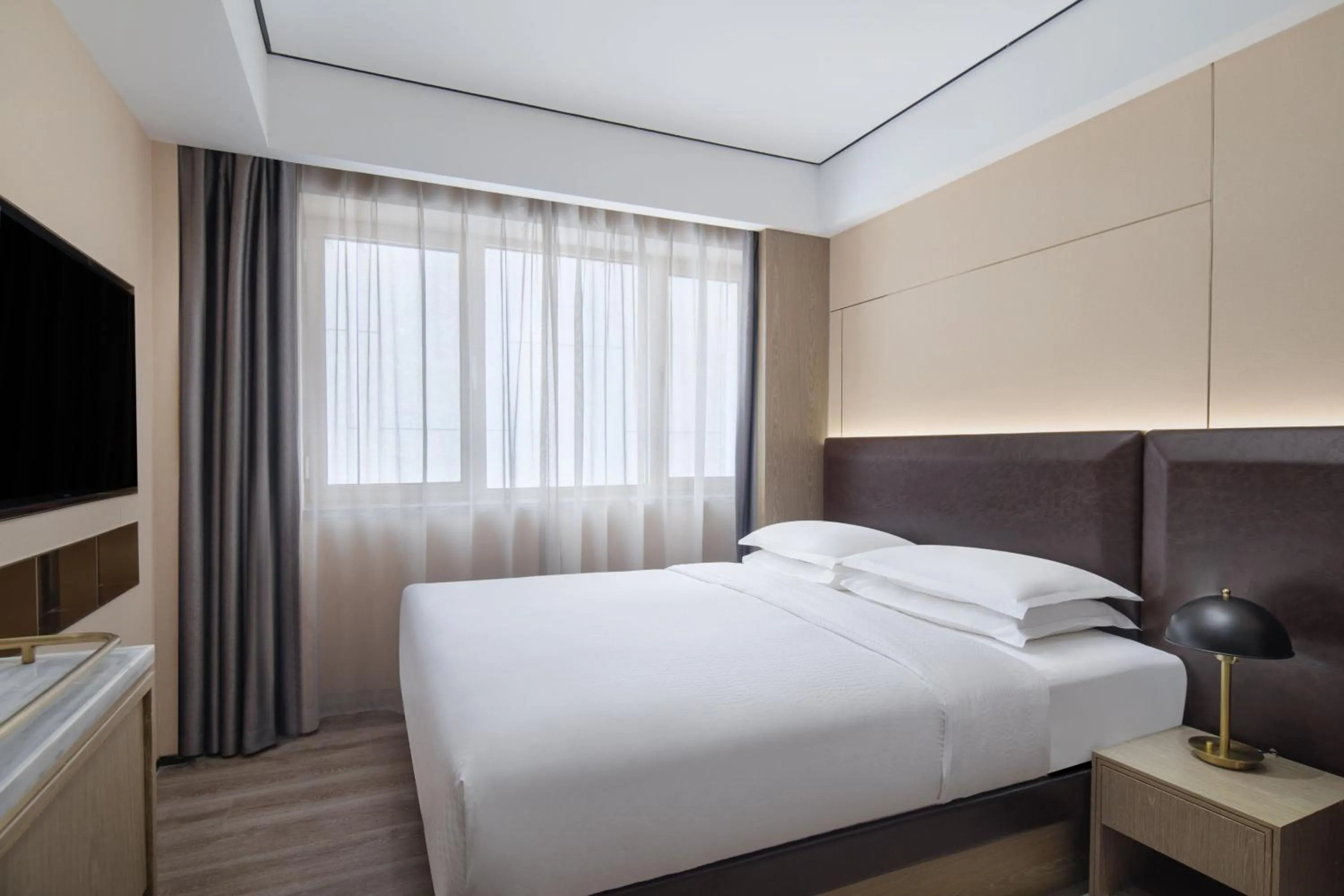 Photo of the whole room, Bed in Fairfield by Marriott Beijing Olympic Sports Center