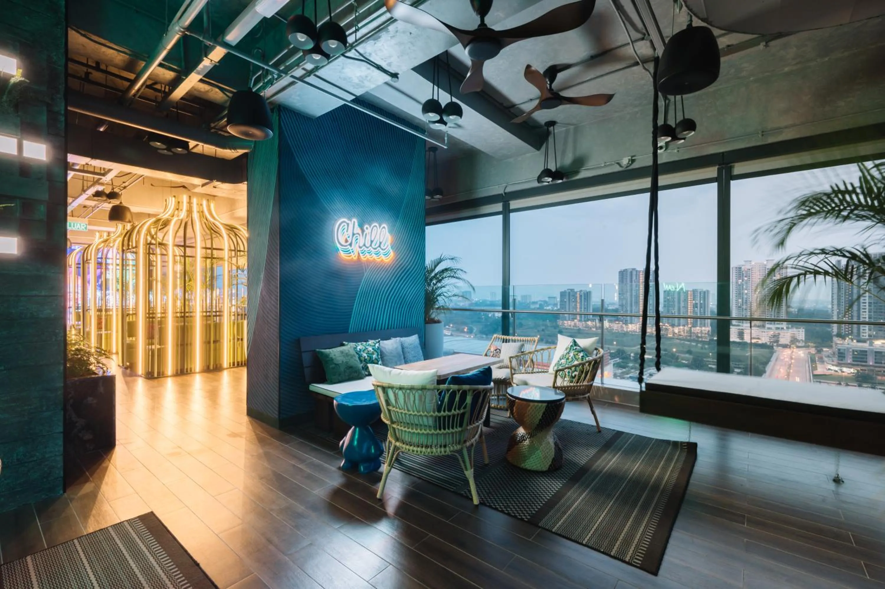 Lounge or bar in Moxy Putrajaya