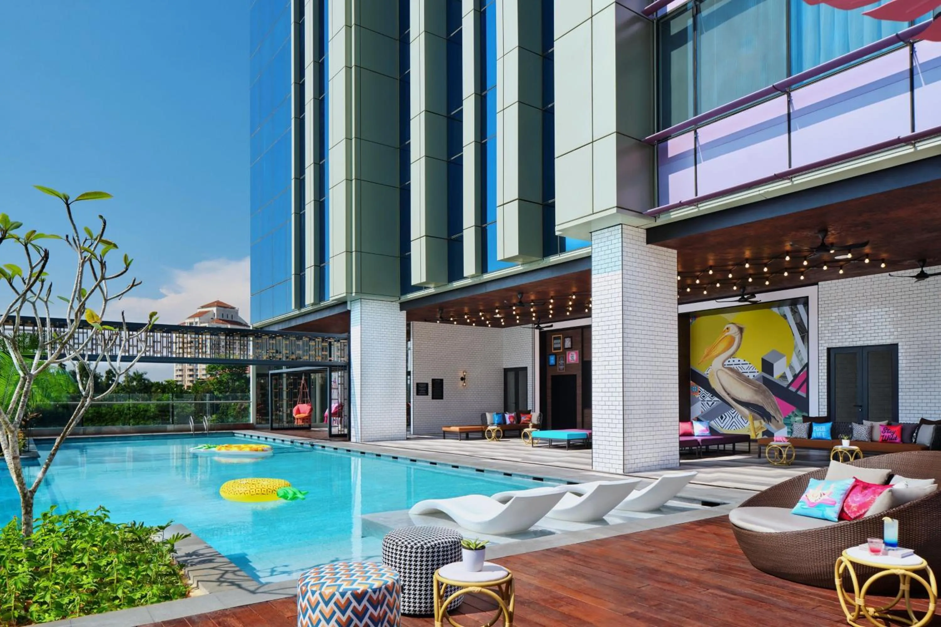 Swimming pool in Moxy Putrajaya