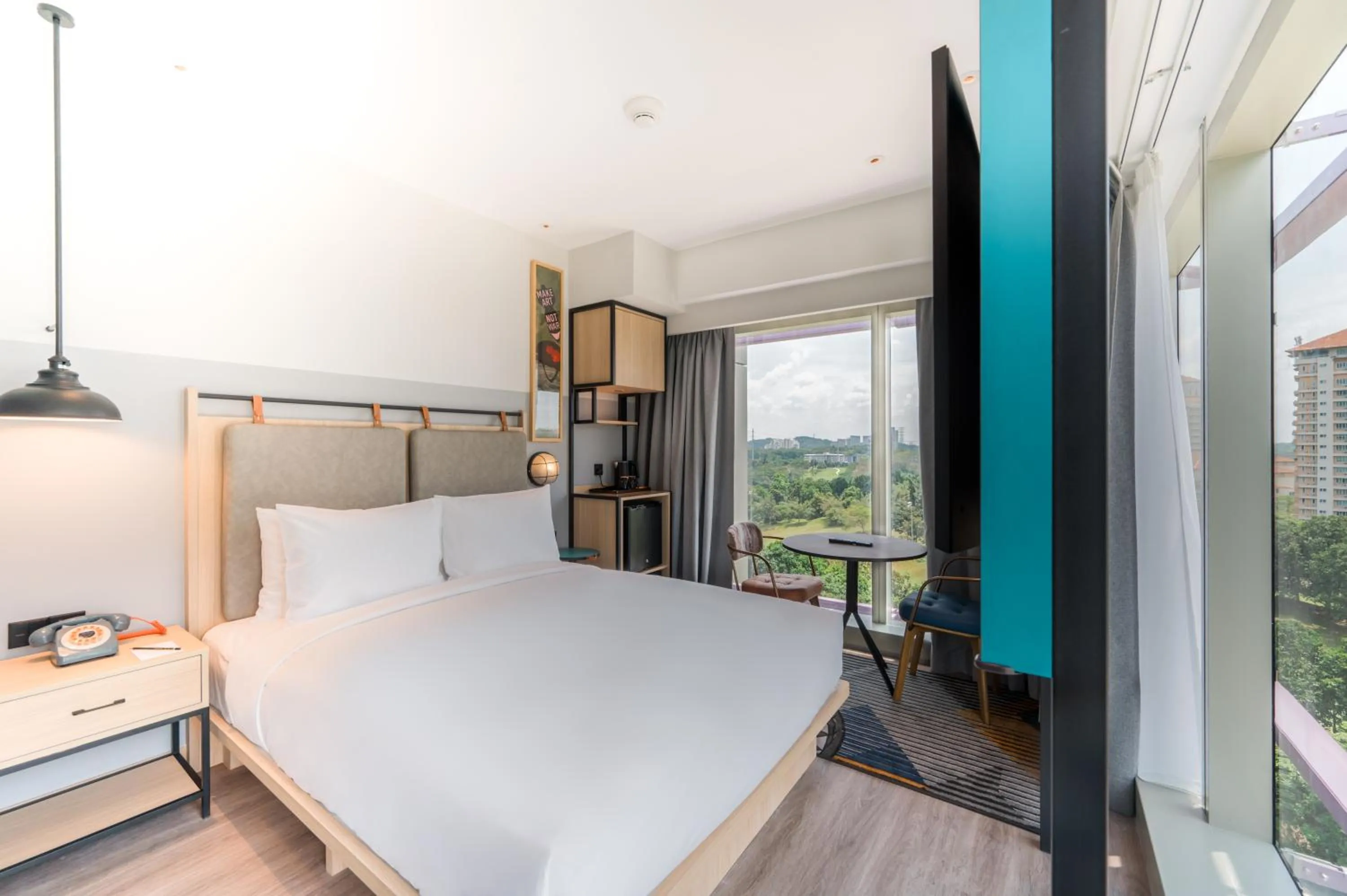 Bedroom, Bed in Moxy Putrajaya