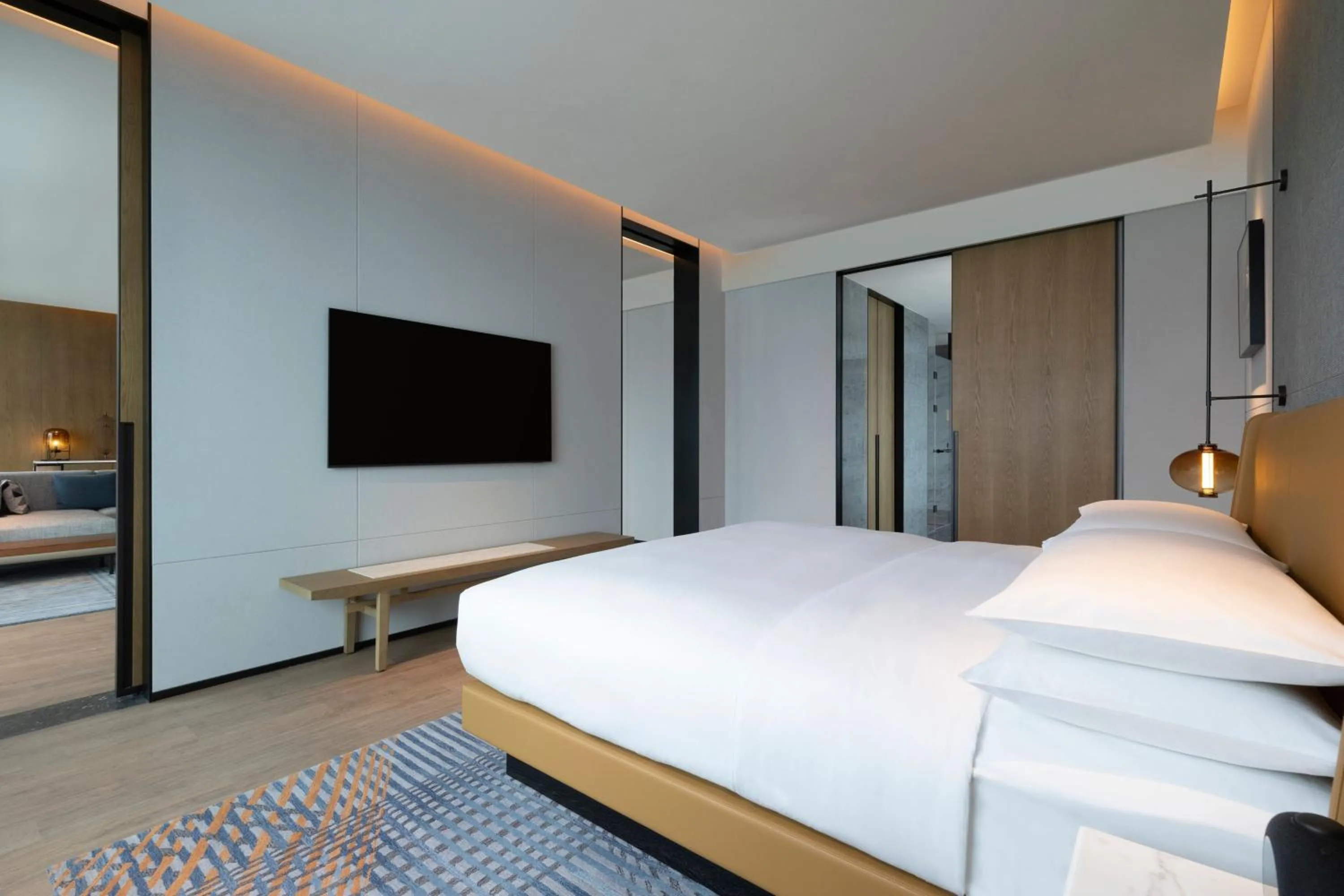 Bedroom, Bed in Sheraton Taiyuan