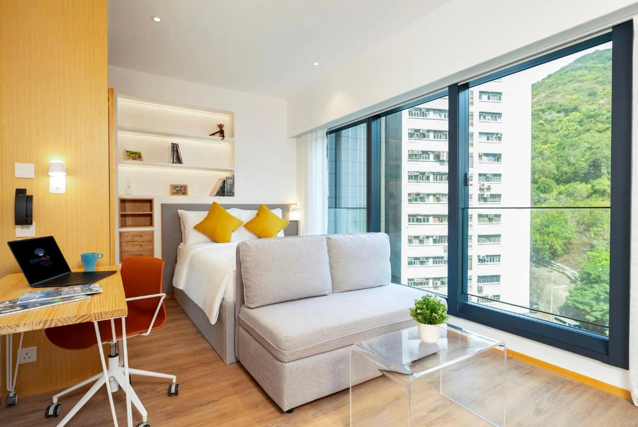 Photo of the whole room, Bed in Shama Hub Metro South Hong Kong