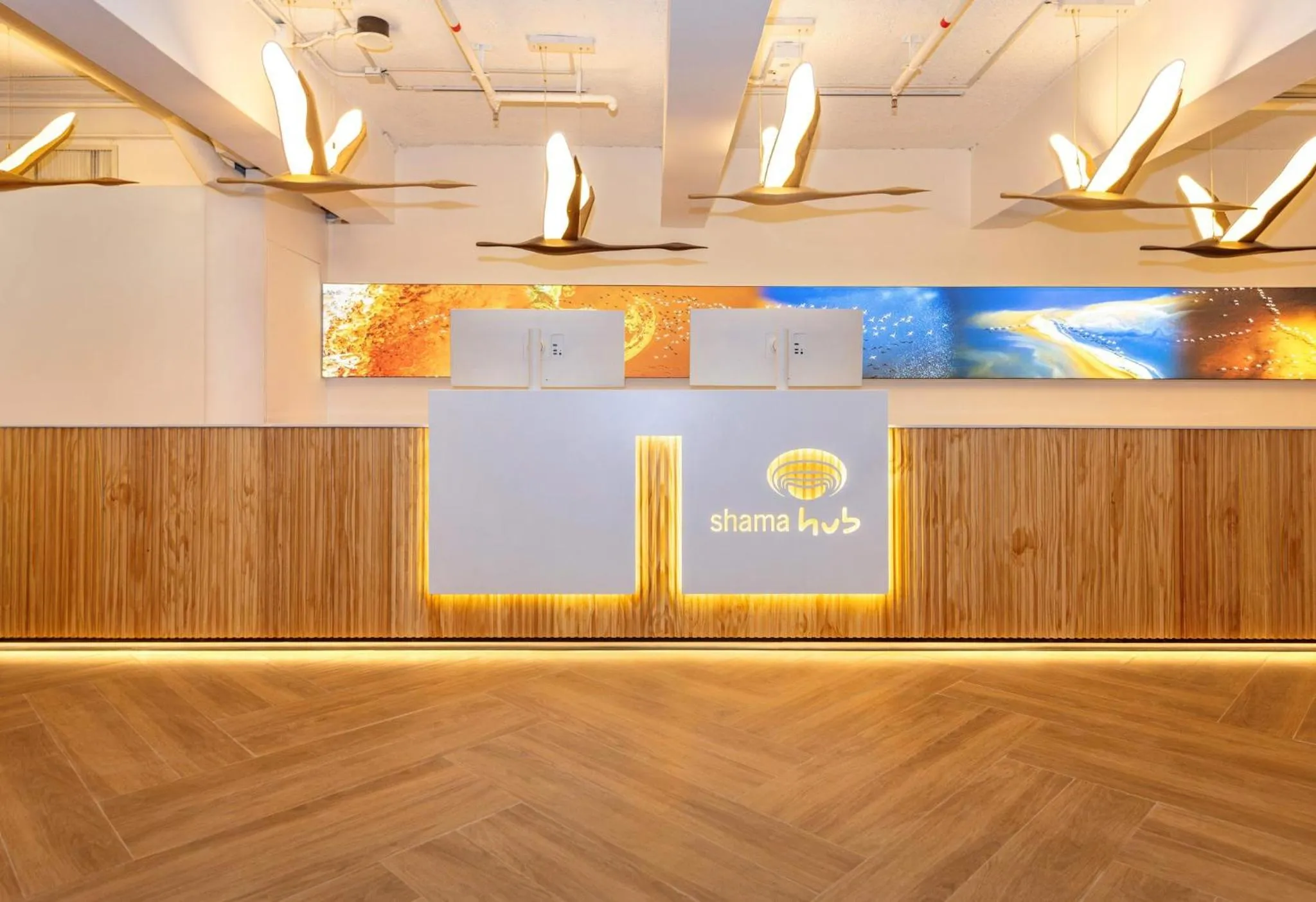 Decorative detail in Shama Hub Metro South Hong Kong