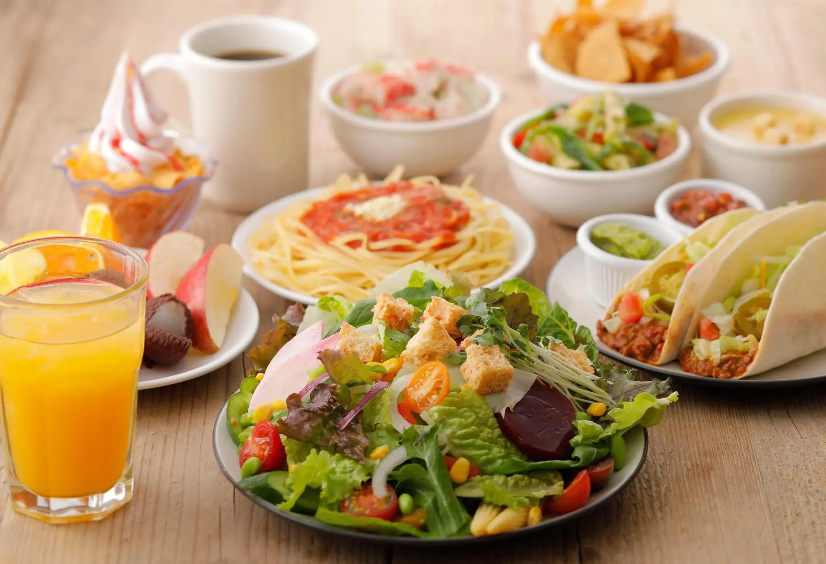 Buffet breakfast in Hotel Gracery Shinjuku Buffet breakfast in Hotel Gracery Shinjuku