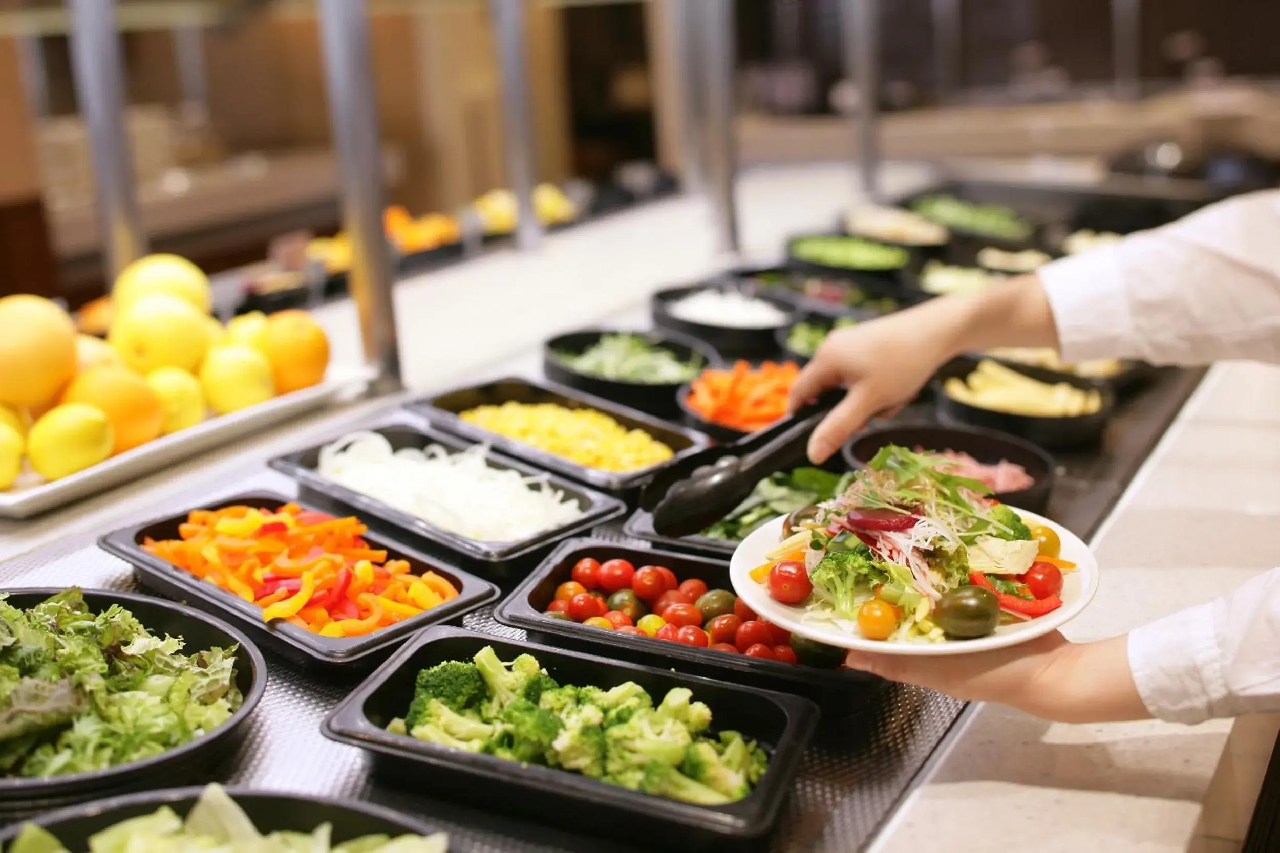 Buffet breakfast in Hotel Gracery Shinjuku Buffet breakfast in Hotel Gracery Shinjuku