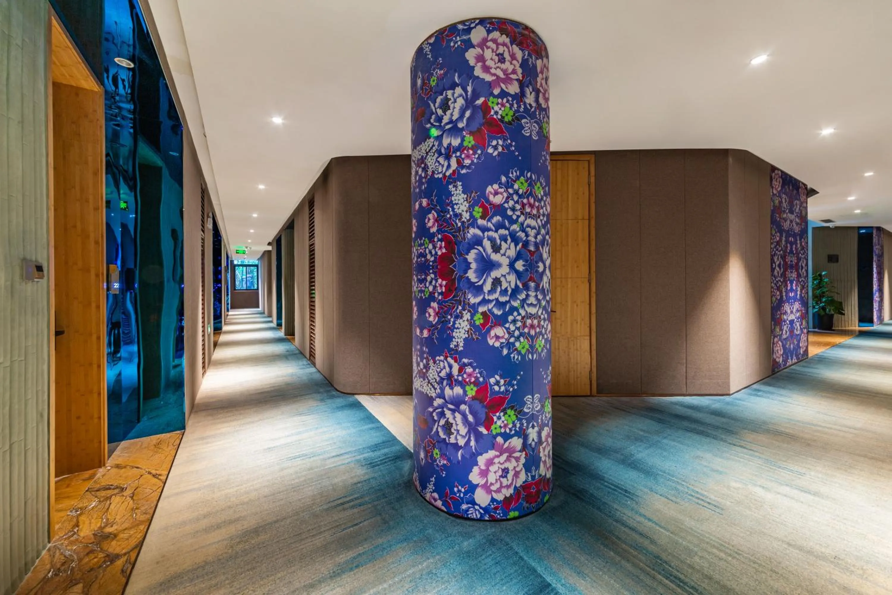 Decorative detail in Nanxianglou Art Hotel