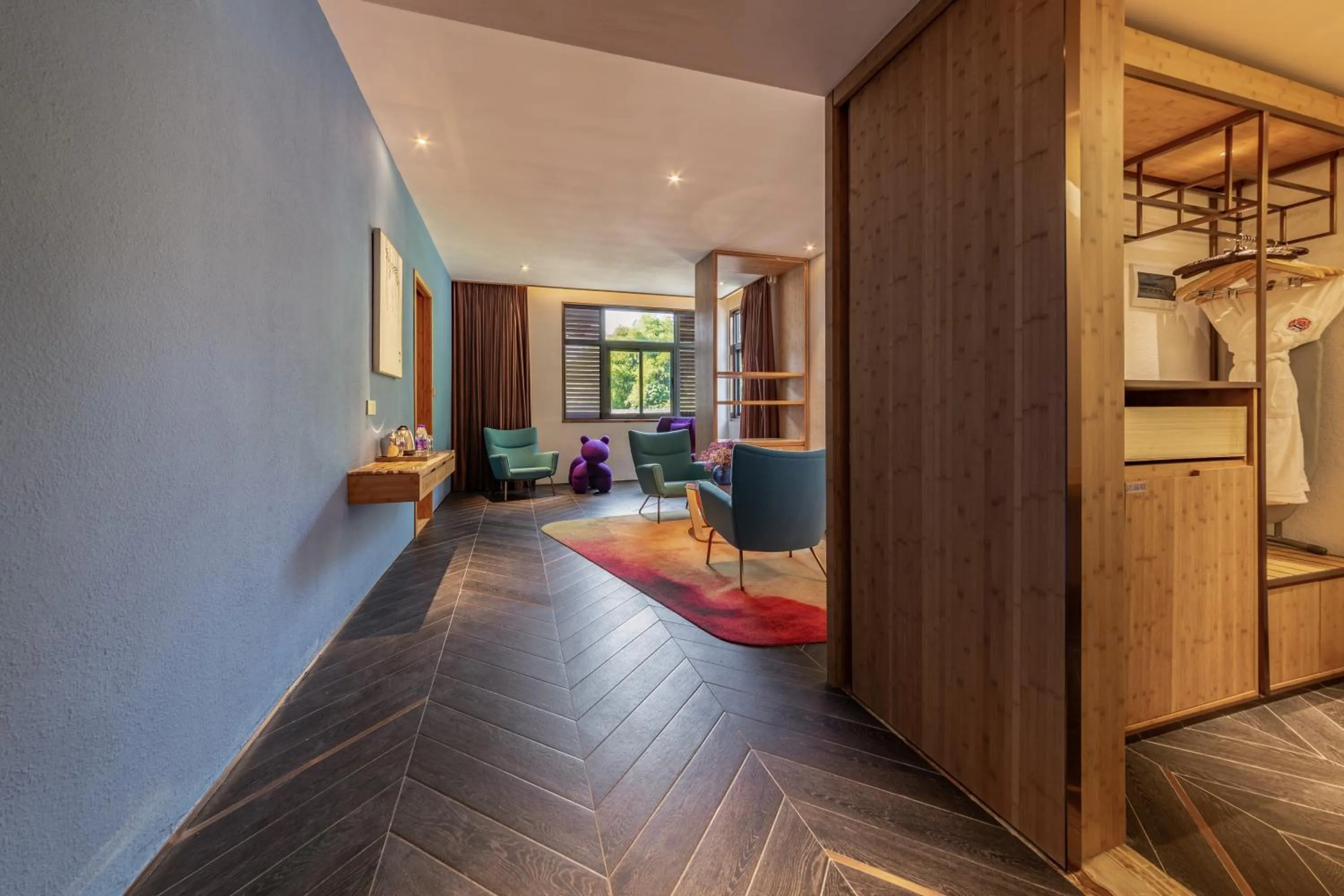 Living room in Nanxianglou Art Hotel