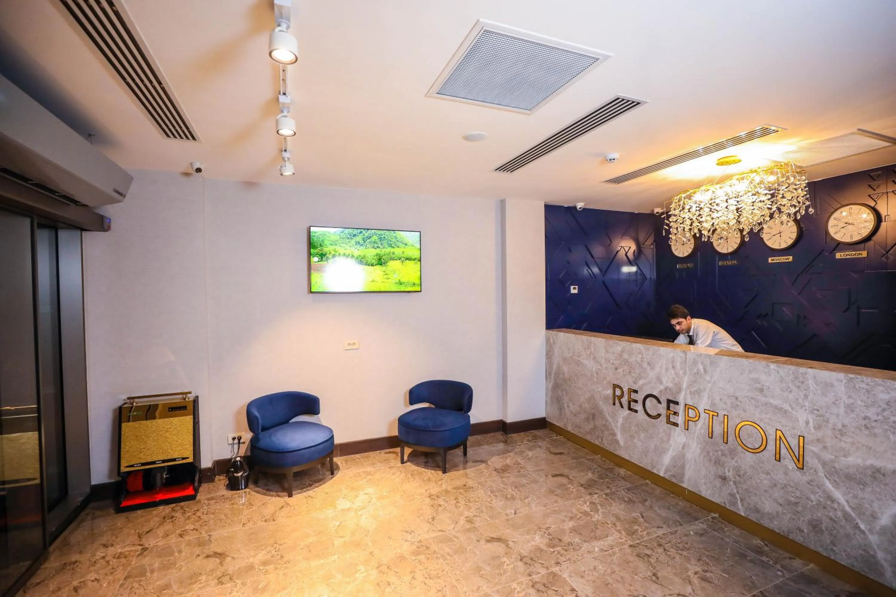 Lobby or reception in Arium Hotel Baku